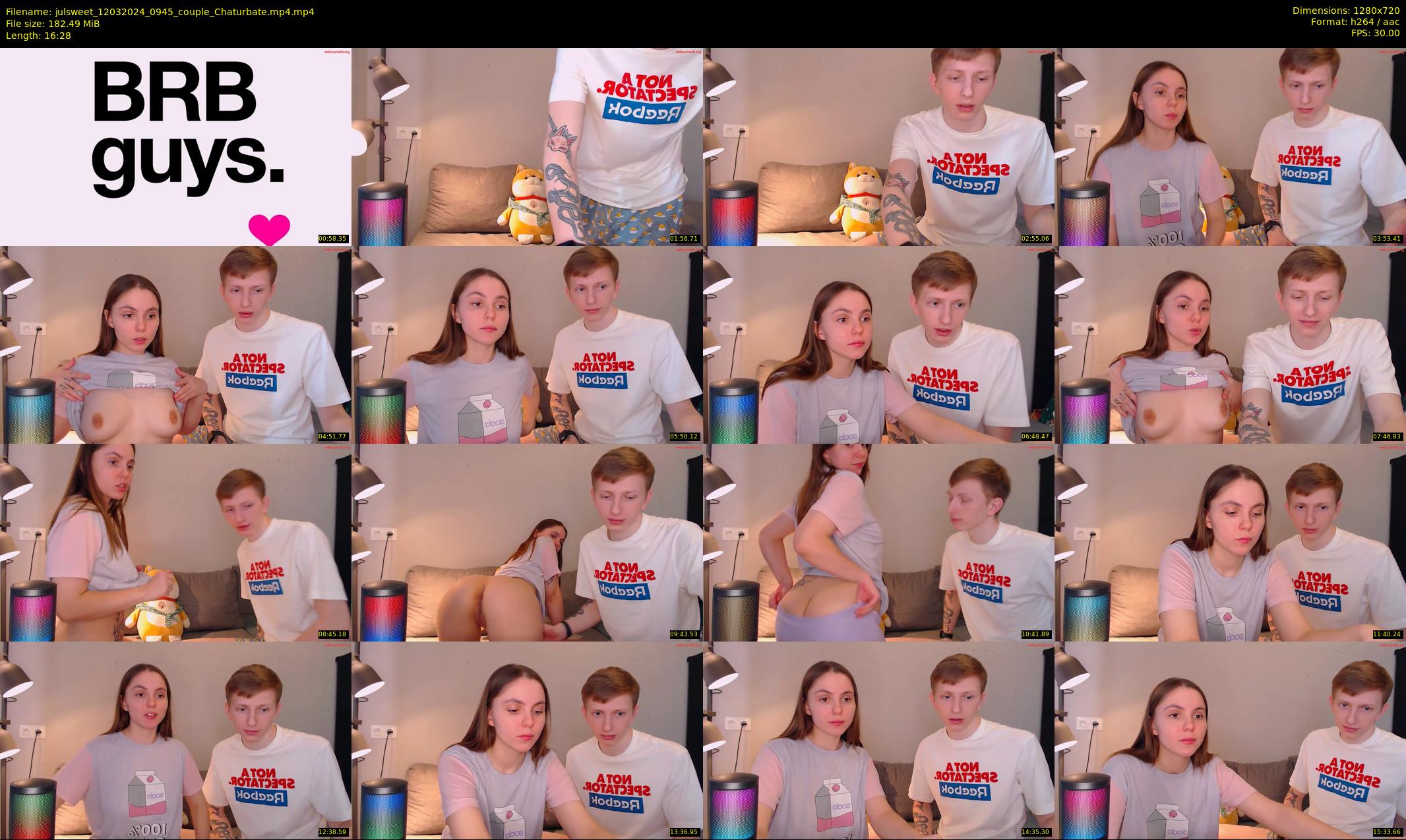 julsweet — 17 minute Chaturbate male cam show recording, 720p, Mar 12, 2024