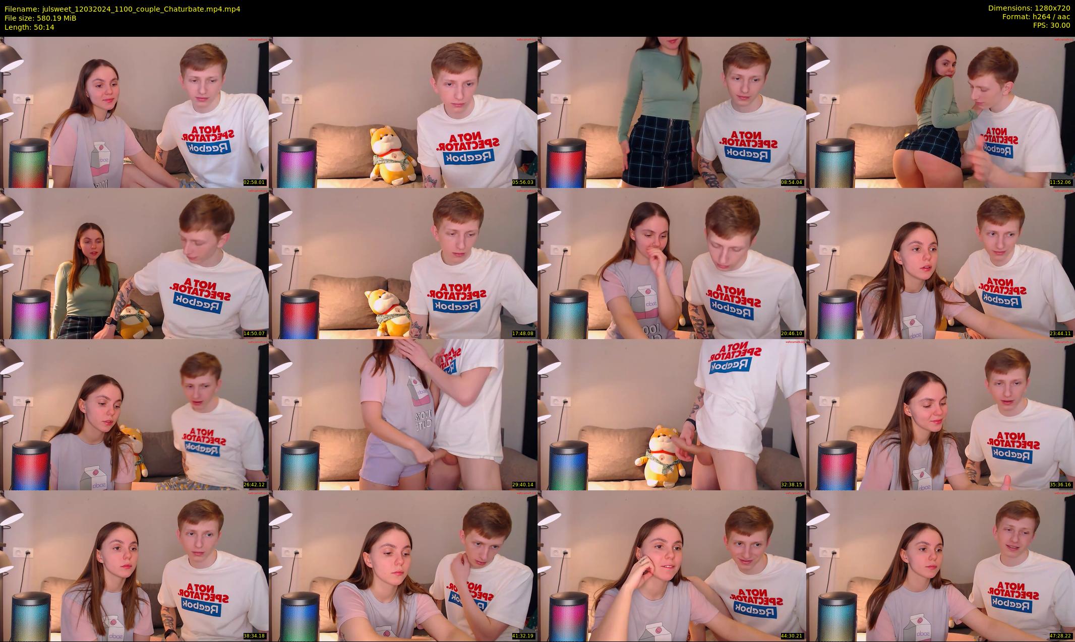 julsweet — 51 minute Chaturbate male cam show recording, 720p, Mar 12, 2024