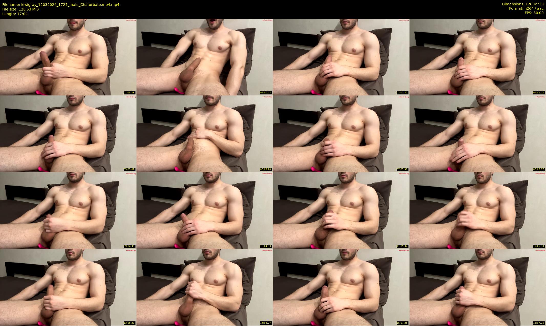kiwigray — 18 minute Chaturbate male cam show recording, 720p, Mar 12, 2024