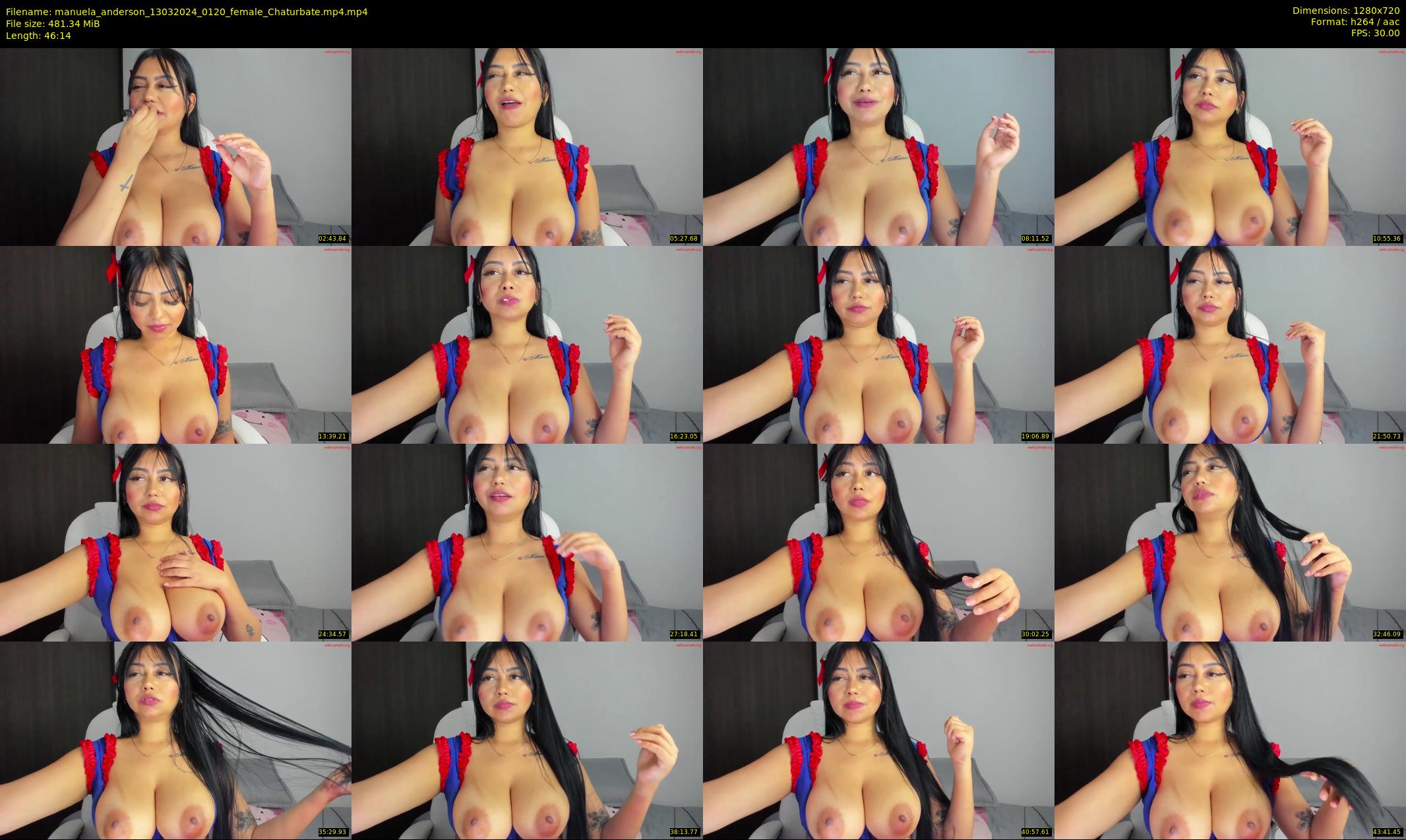 manuela_anderson — 47 minute Chaturbate female cam show recording, 720p, Mar 13, 2024