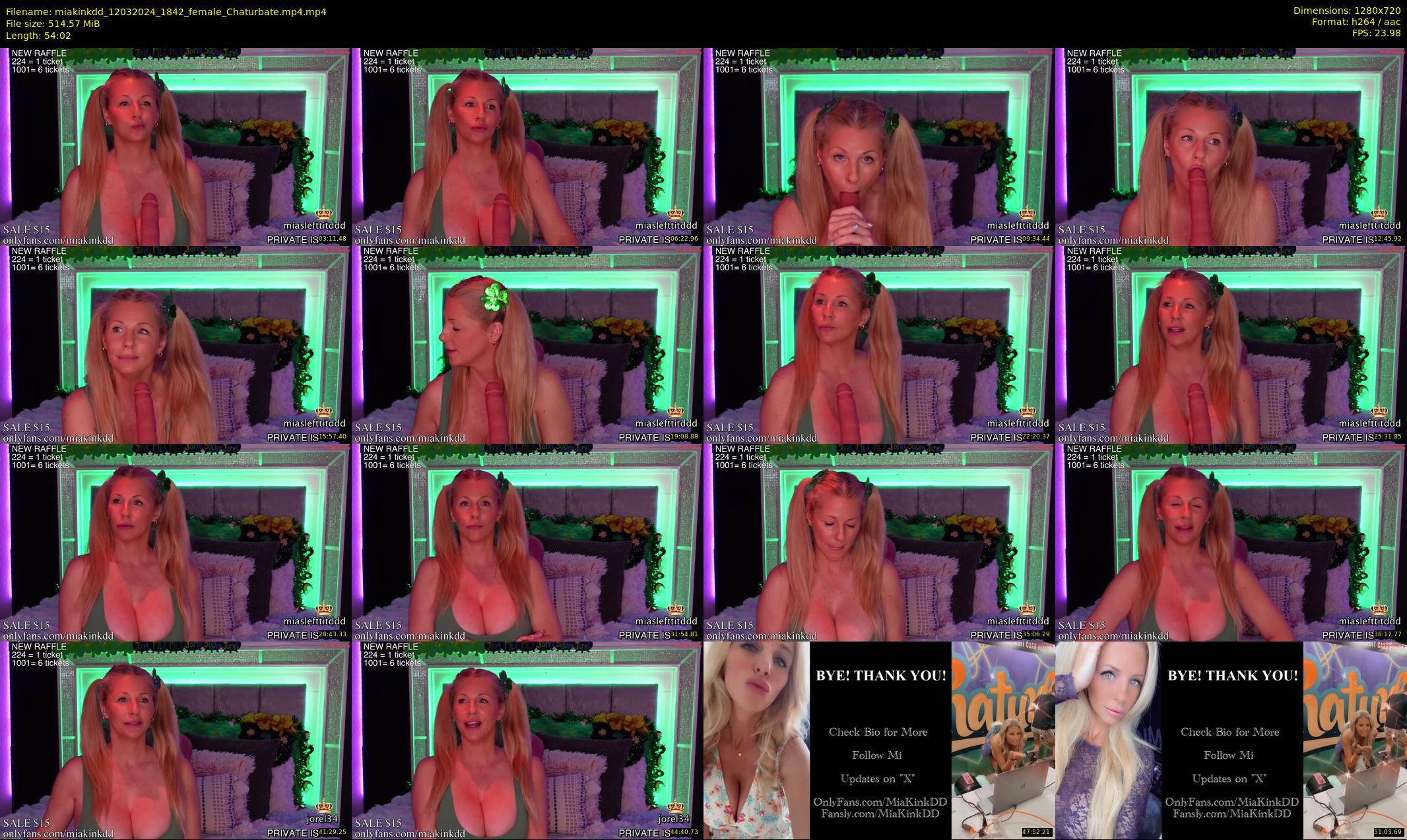 miakinkdd — 55 minute Chaturbate female cam show recording, 720p, Mar 12, 2024