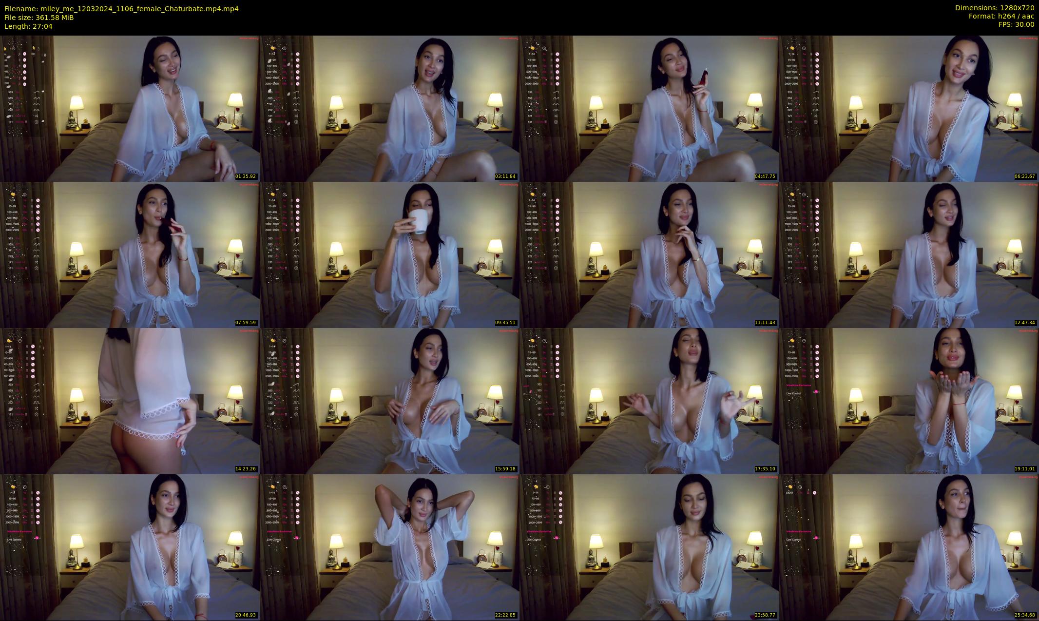 miley_me — 28 minute Chaturbate female cam show recording, 720p, Mar 12, 2024