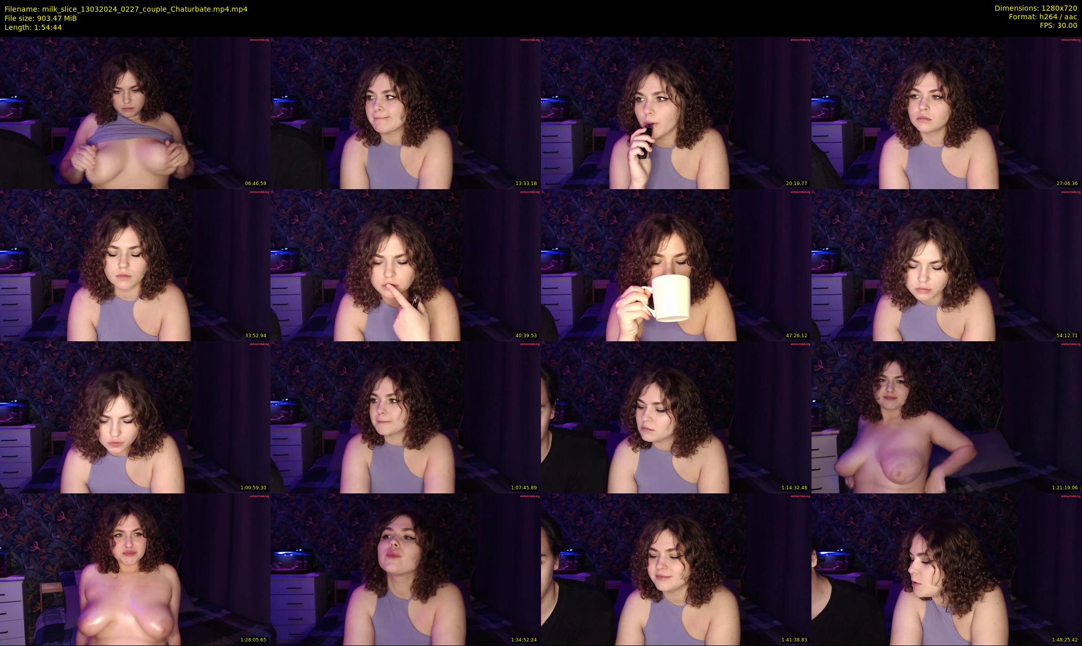 milk_slice — 115 minute Chaturbate couple cam show recording, 720p, Mar 13, 2024