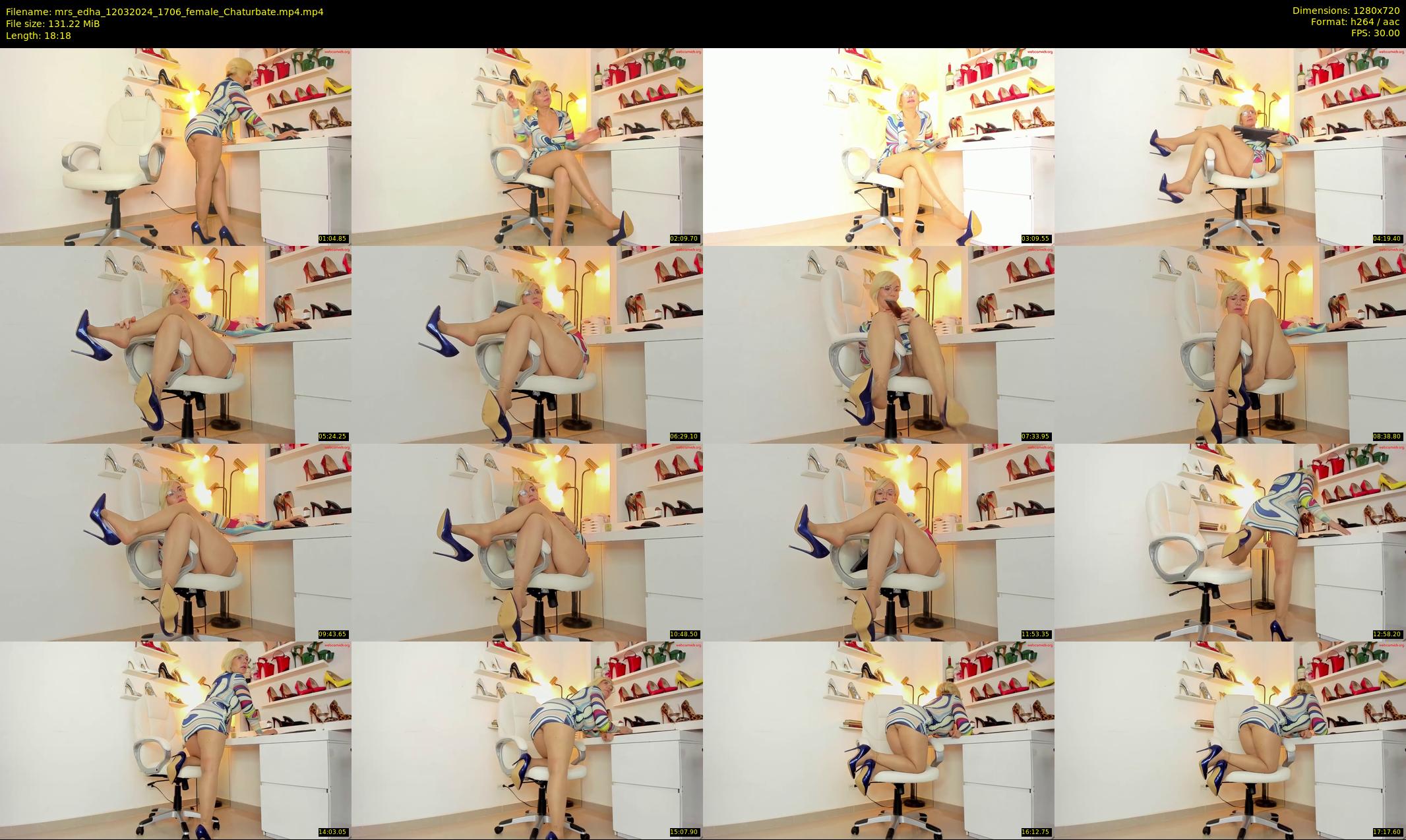 mrs_edha — 19 minute Chaturbate female cam show recording, 720p, Mar 12, 2024