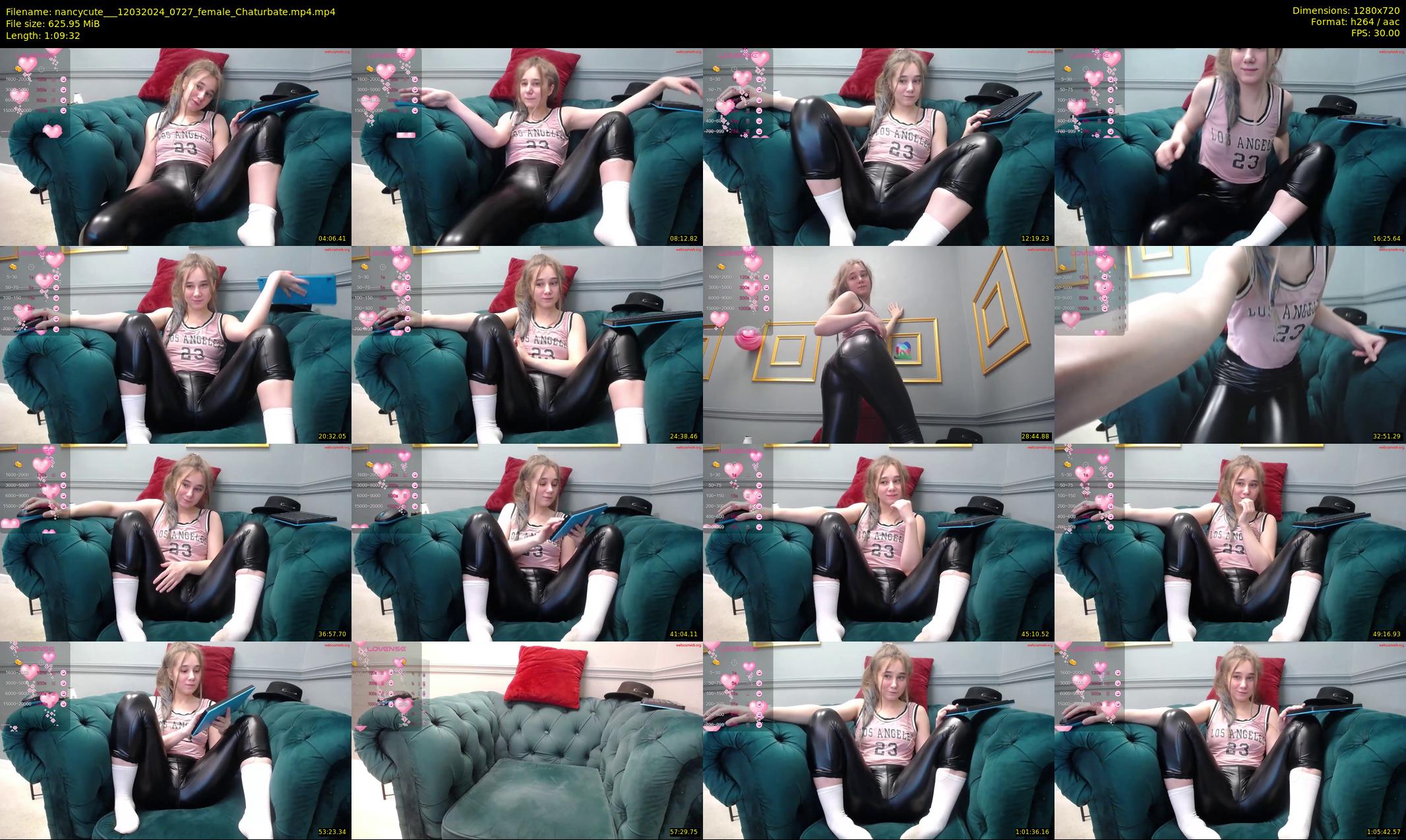 nancycute__ — 70 minute Chaturbate female cam show recording, 720p, Mar 12, 2024