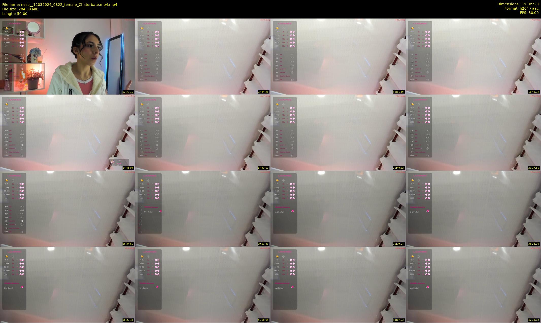 nezo_ — 50 minute Chaturbate female cam show recording, 720p, Mar 12, 2024