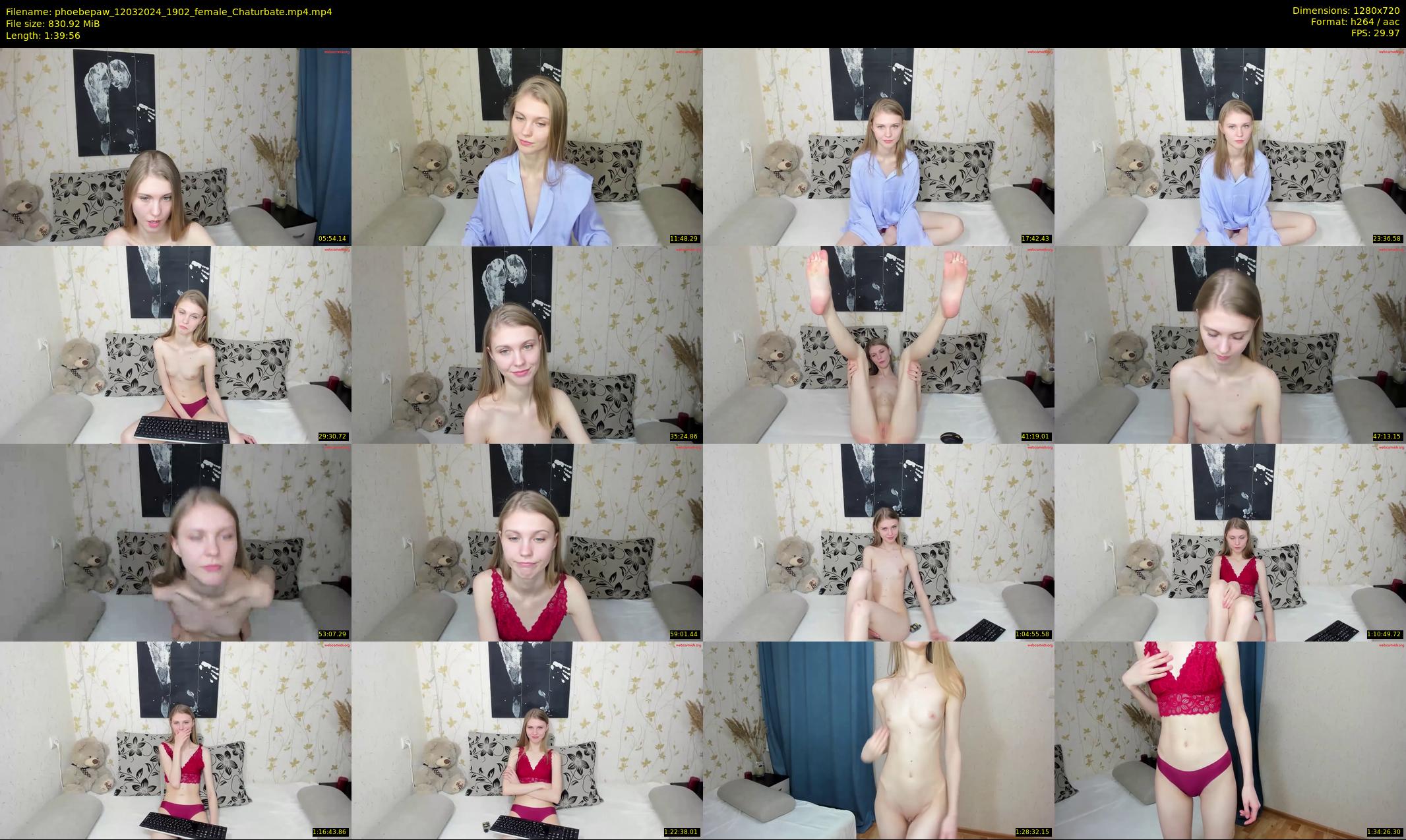 phoebepaw — 100 minute Chaturbate female cam show recording, 720p, Mar 12, 2024