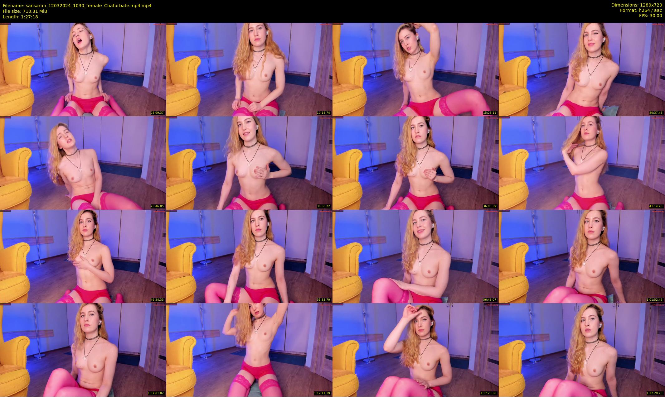 sansarah — 88 minute Chaturbate female cam show recording, 720p, Mar 12, 2024