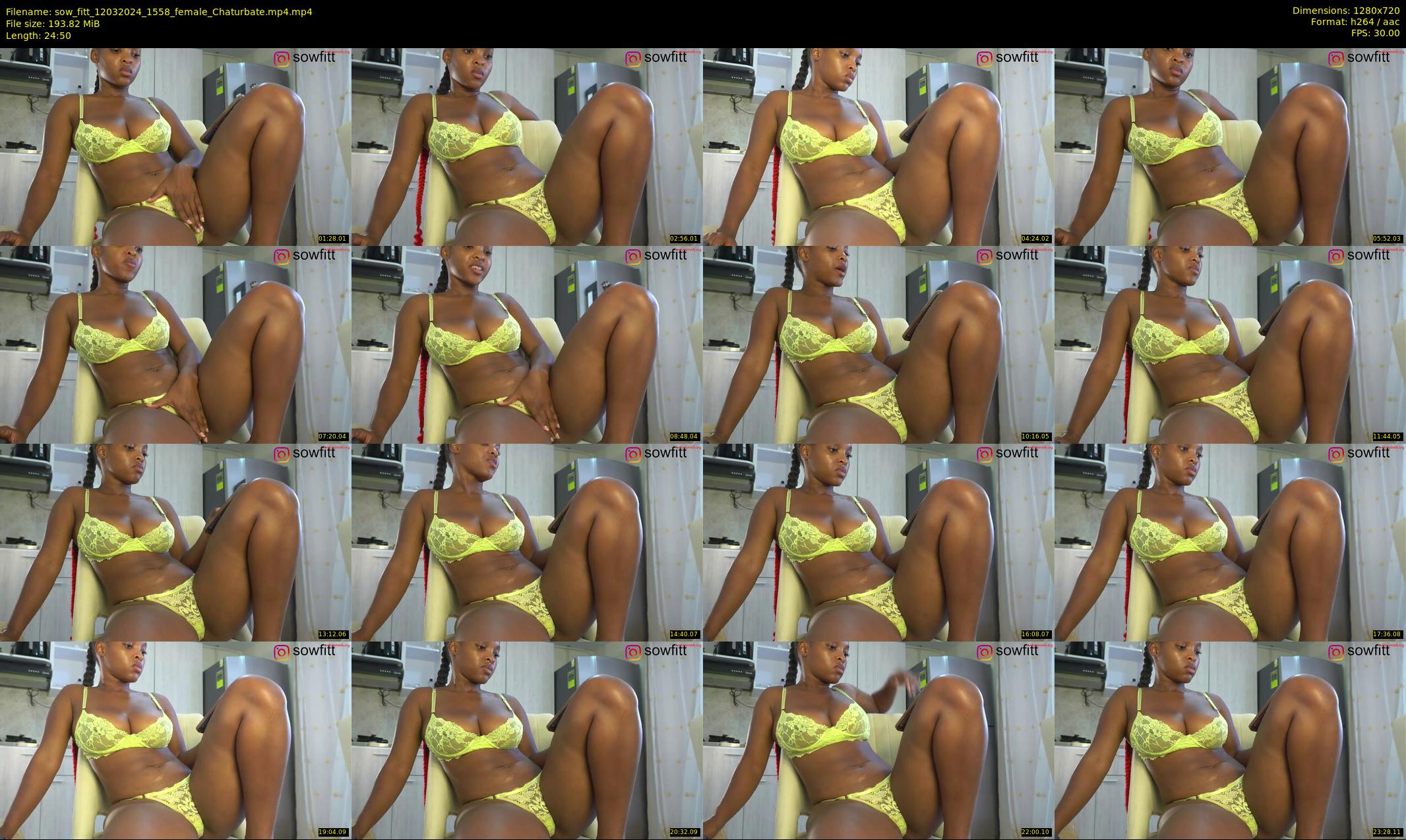 sow_fitt — 25 minute Chaturbate female cam show recording, 720p, Mar 12, 2024