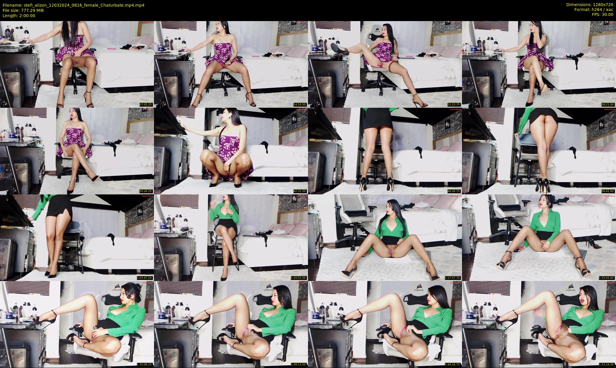 stefi_alizon — 120 minute Chaturbate female cam show recording, 720p, Mar 12, 2024