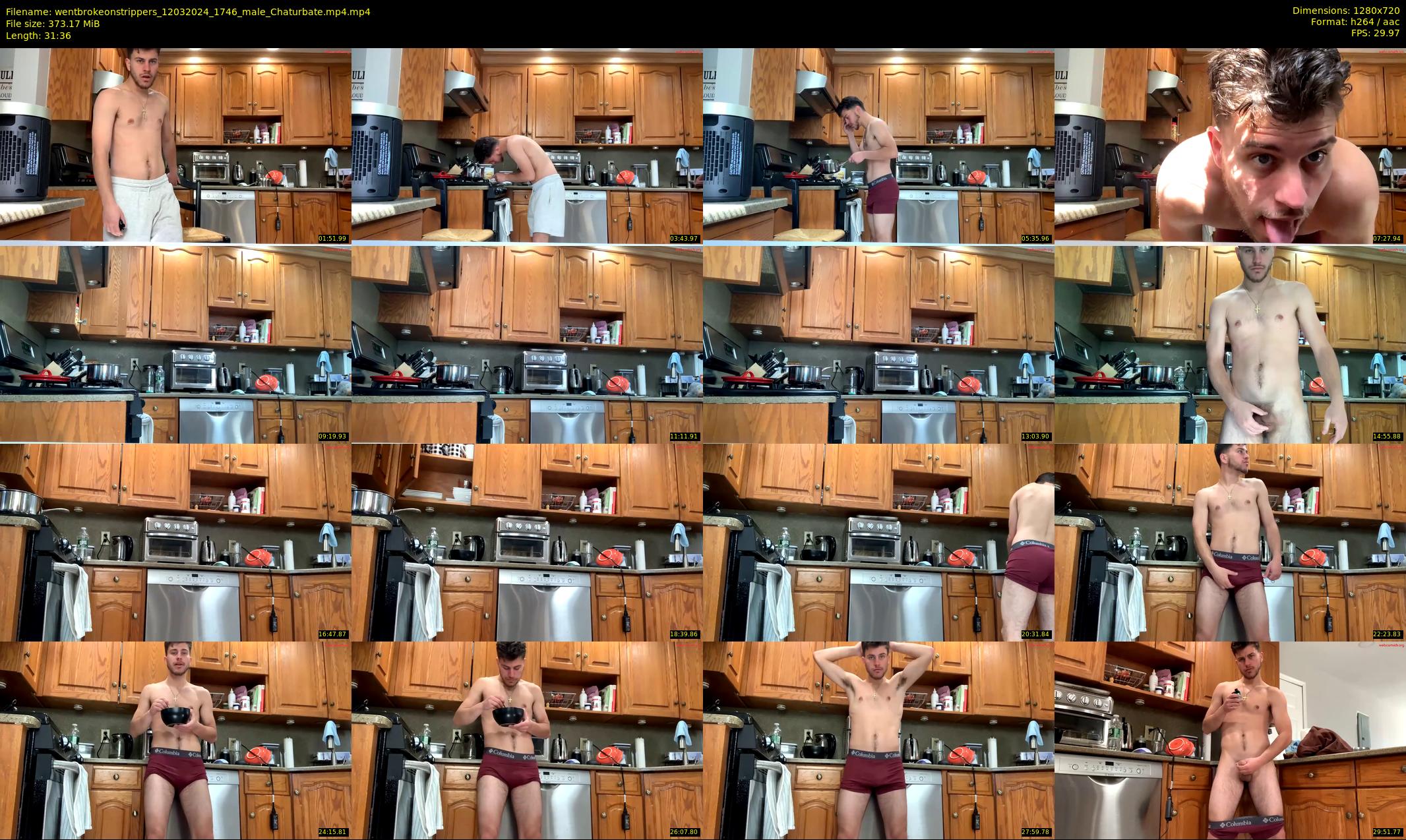 wentbrokeonstrippers — 32 minute Chaturbate male cam show recording, 720p, Mar 12, 2024