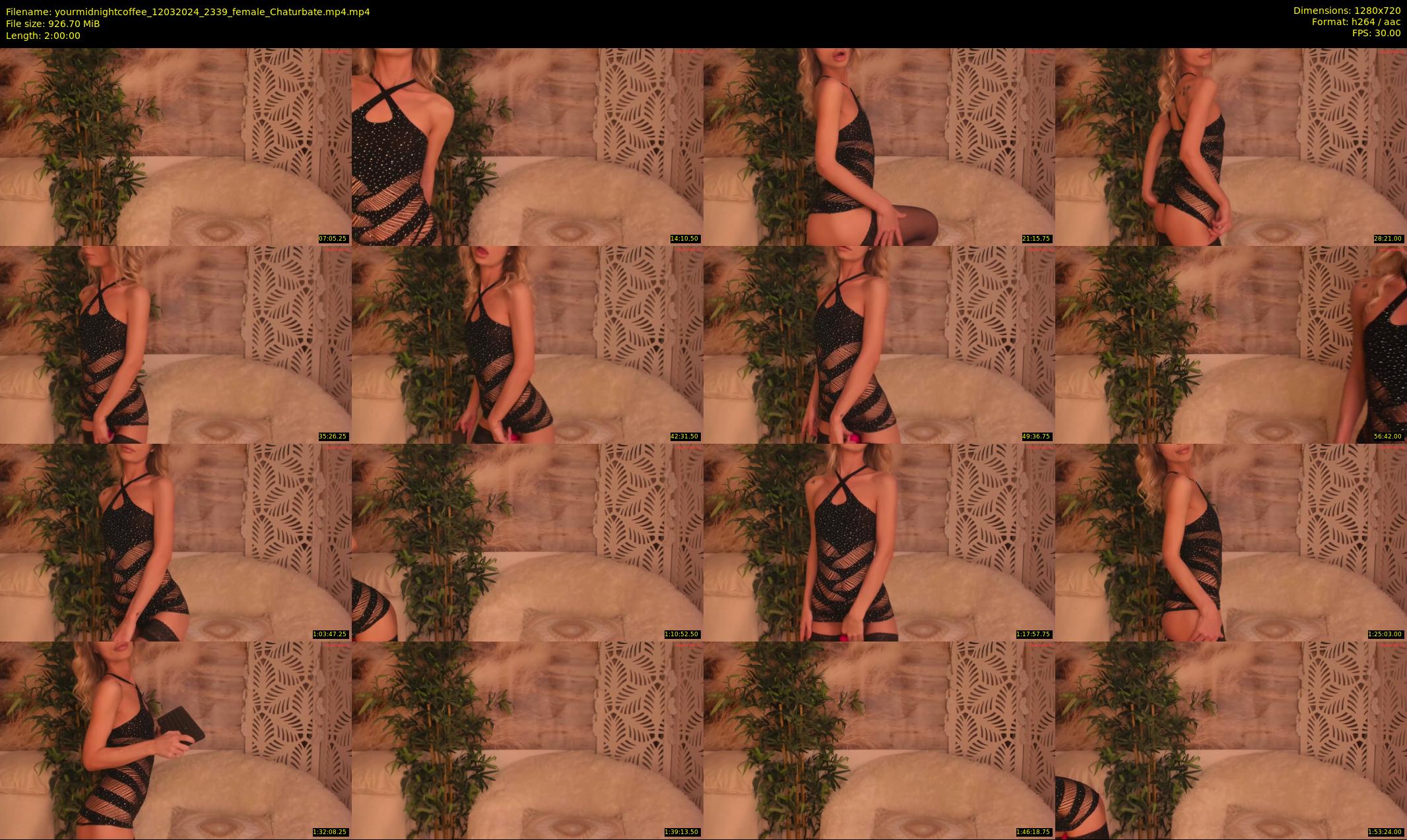 yourmidnightcoffee — 120 minute Chaturbate female cam show recording, 720p, Mar 12, 2024