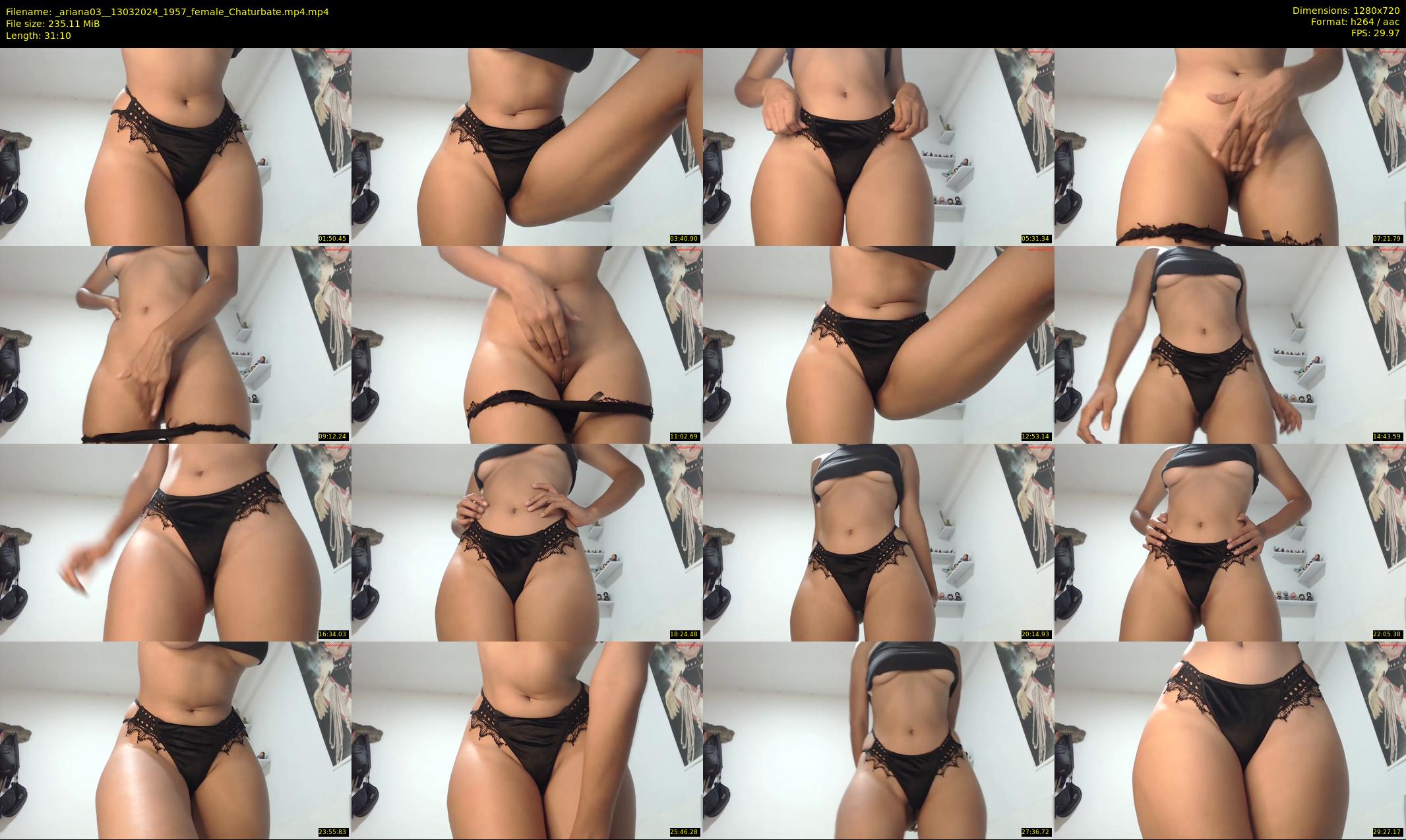 _ariana03_ — 32 minute Chaturbate female cam show recording, 720p, Mar 13, 2024