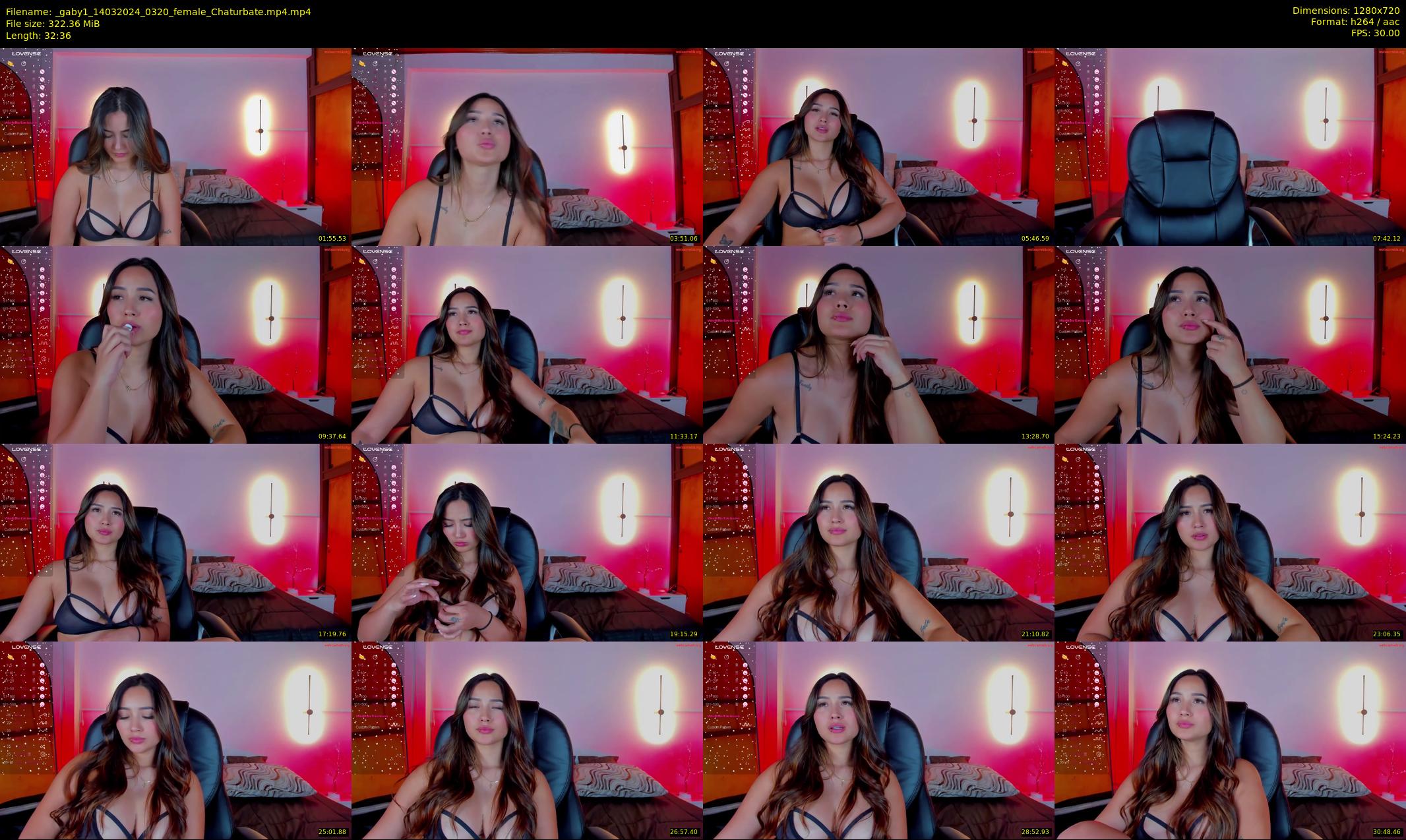 _gaby1 — 33 minute Chaturbate female cam show recording, 720p, Mar 14, 2024
