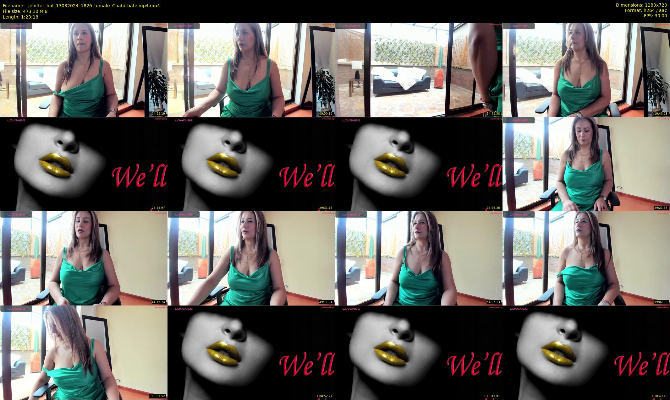 _jeniffer_hot — 84 minute Chaturbate female cam show recording, 720p, Mar 13, 2024