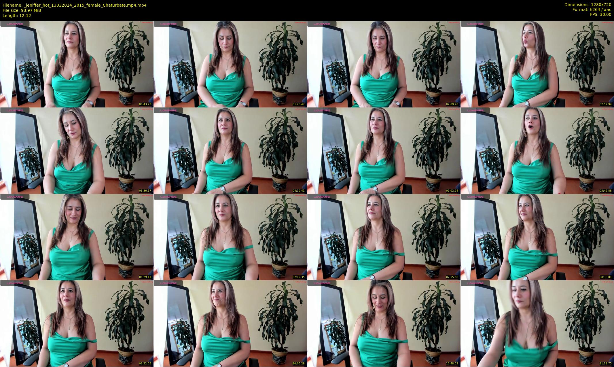 _jeniffer_hot — 13 minute Chaturbate female cam show recording, 720p, Mar 13, 2024