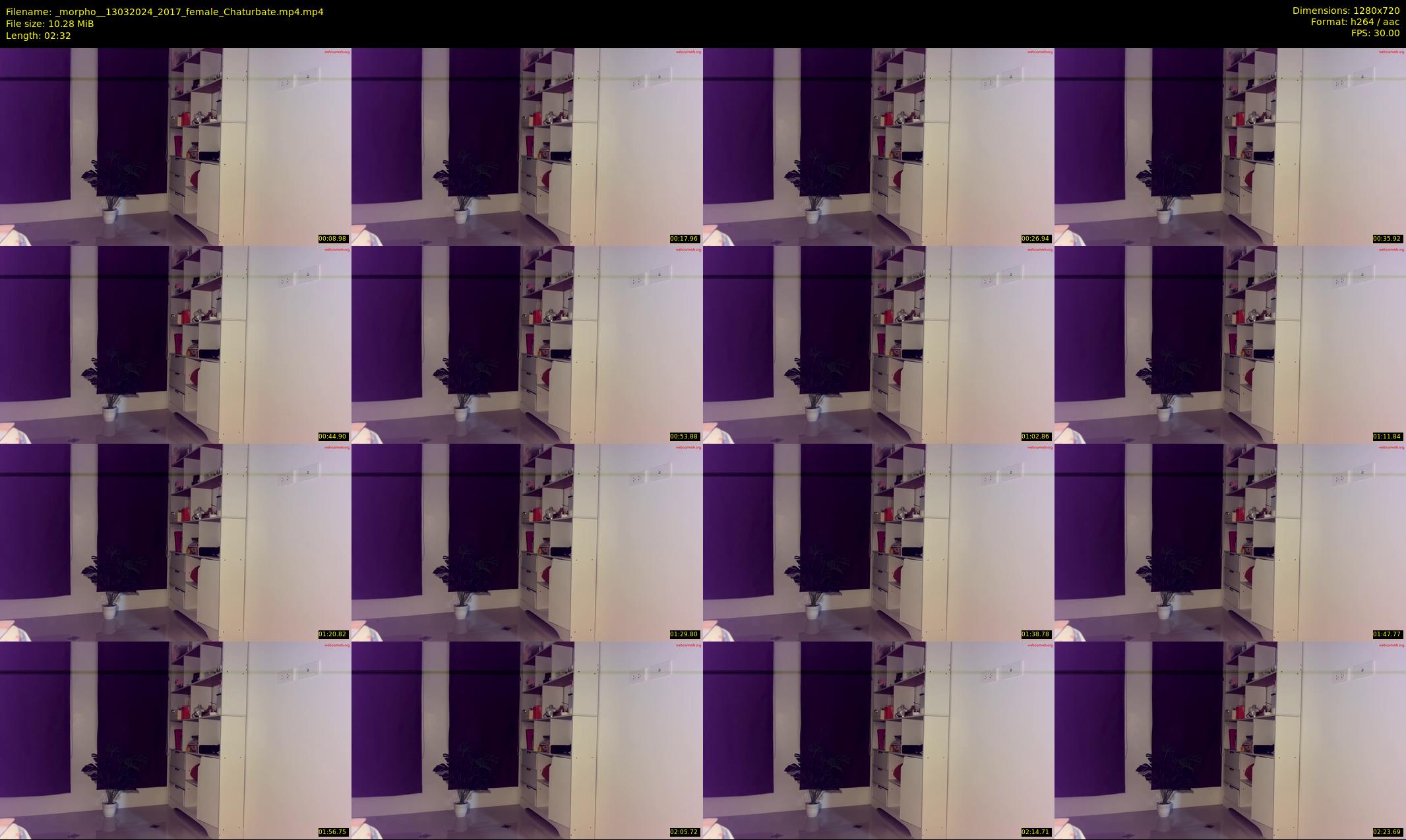 _morpho_ — 3 minute Chaturbate female cam show recording, 720p, Mar 13, 2024