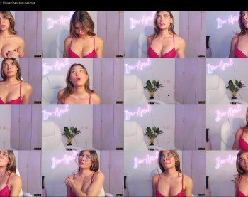 abril_w18 — 49 minute Chaturbate female cam show recording, 720p, Mar 13, 2024