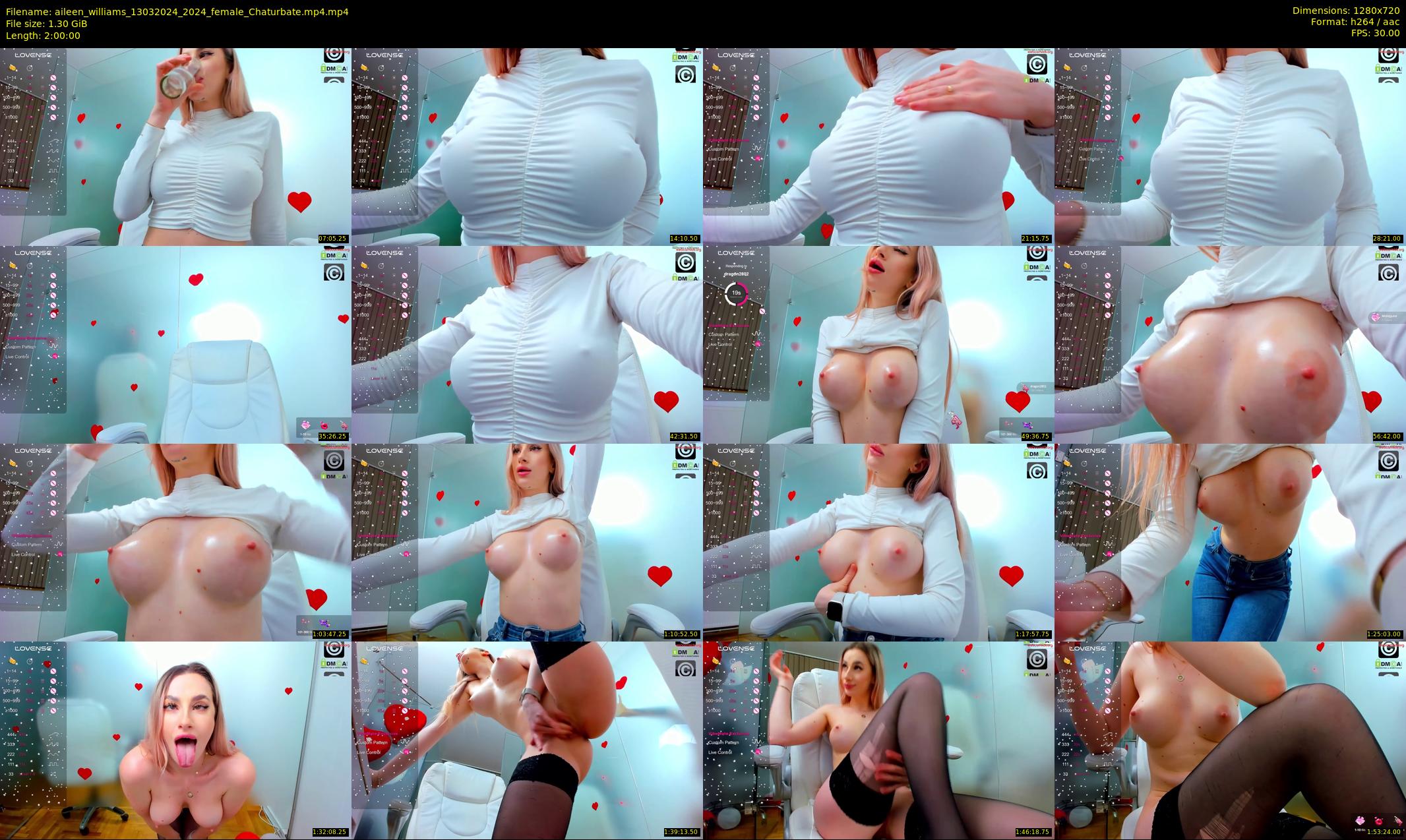 aileen_williams — 120 minute Chaturbate female cam show recording, 720p, Mar 13, 2024