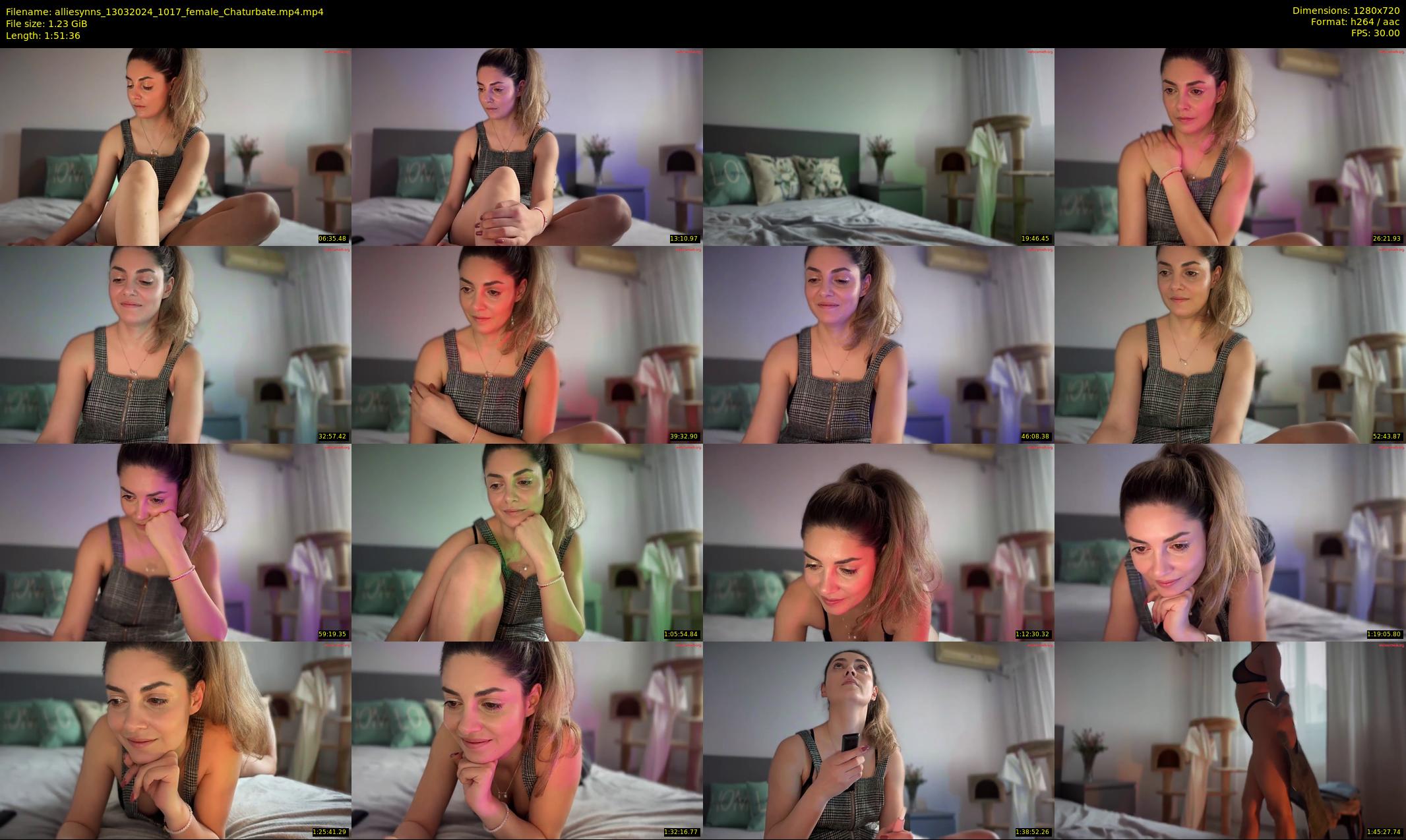 alliesynns — 112 minute Chaturbate female cam show recording, 720p, Mar 13, 2024