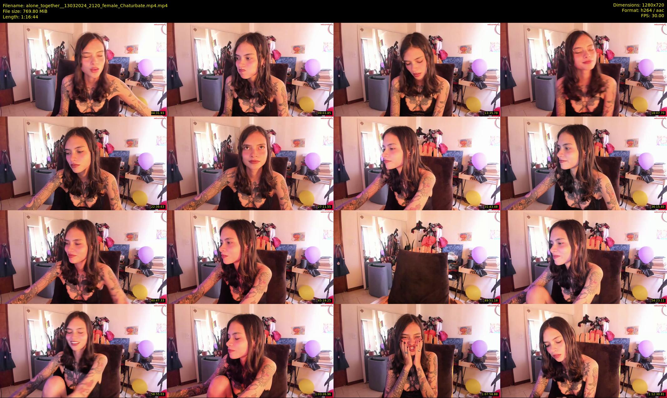 alone_together_ — 77 minute Chaturbate female cam show recording, 720p, Mar 13, 2024
