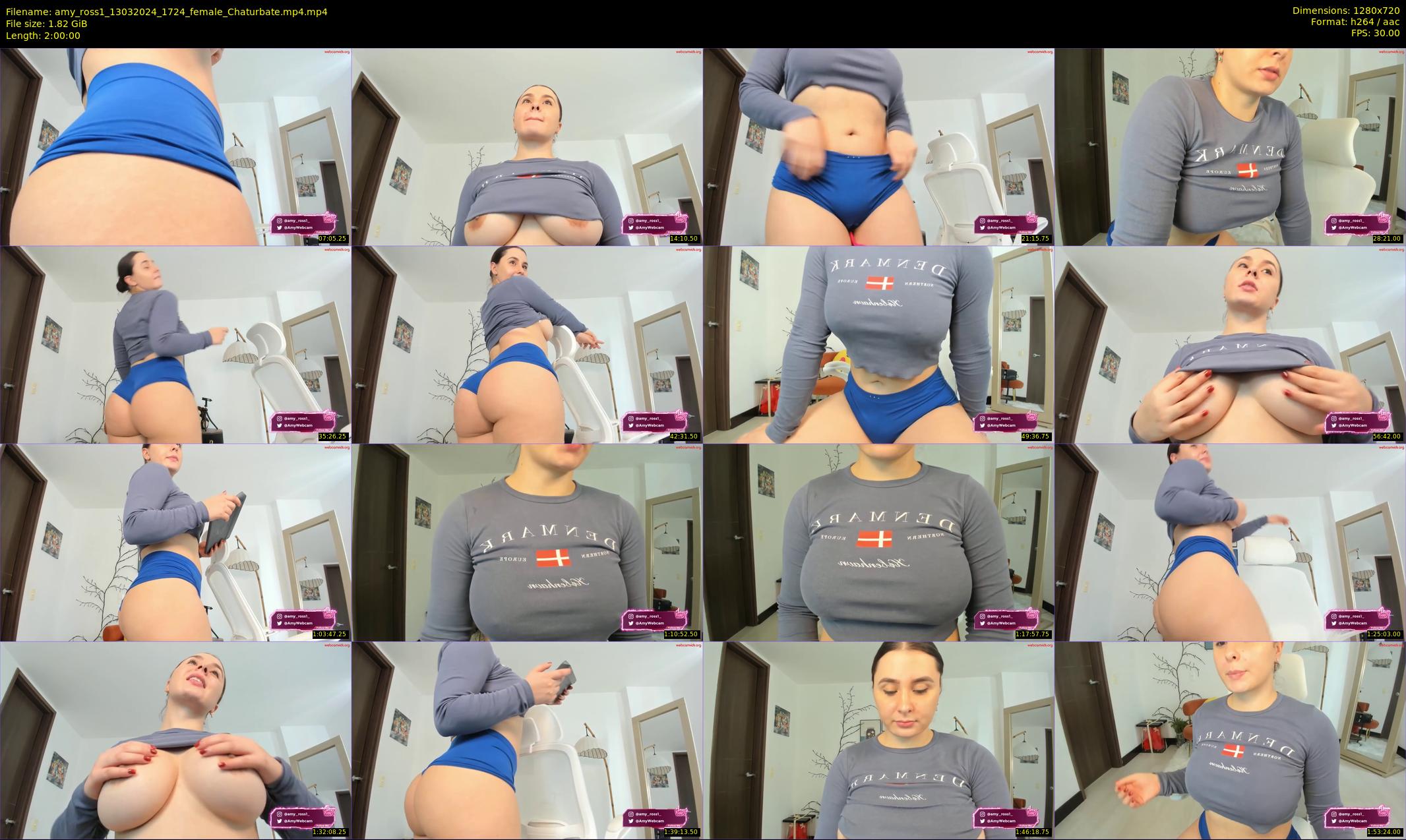 amy_ross1 — 120 minute Chaturbate female cam show recording, 720p, Mar 13, 2024