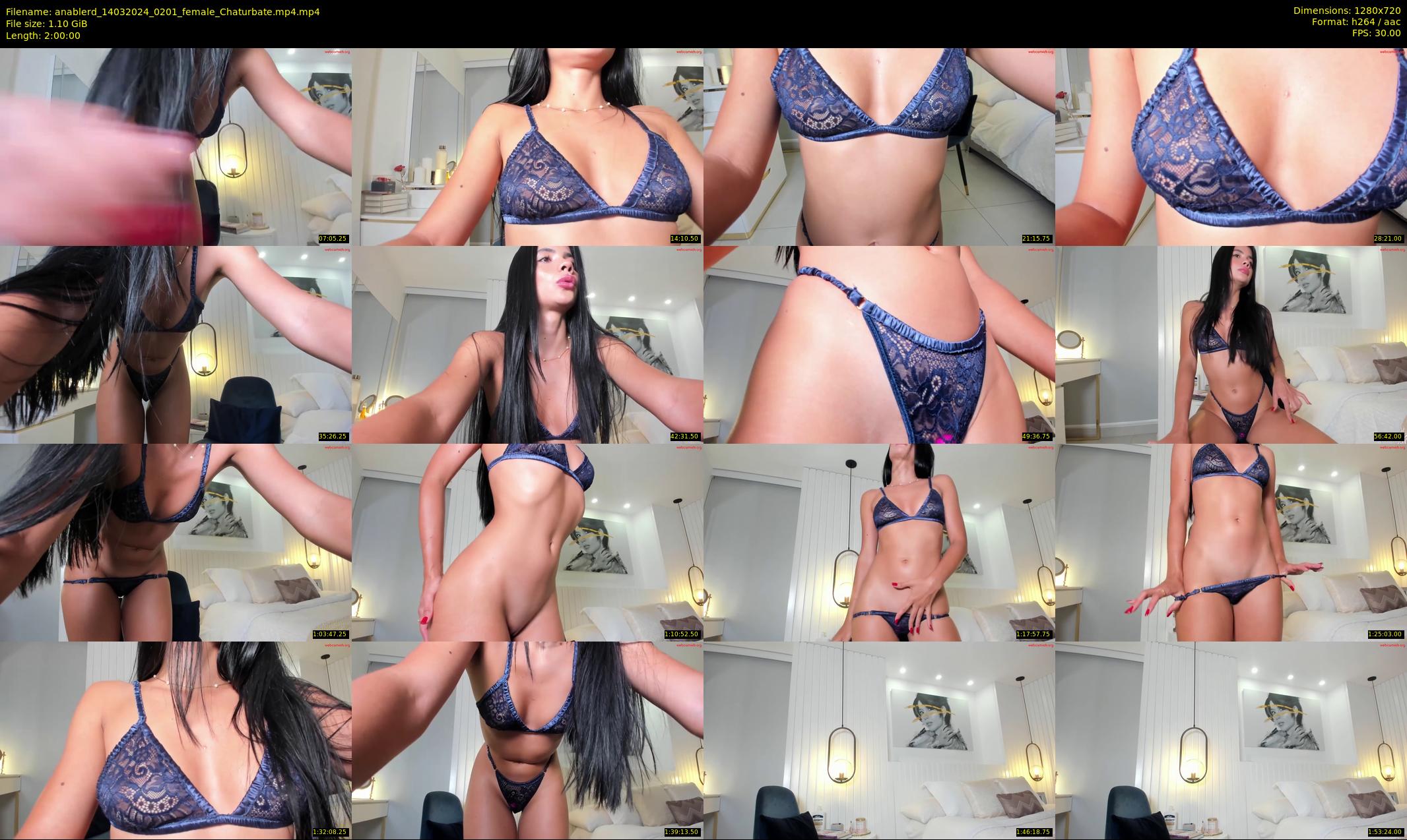 anablerd — 120 minute Chaturbate female cam show recording, 720p, Mar 14, 2024