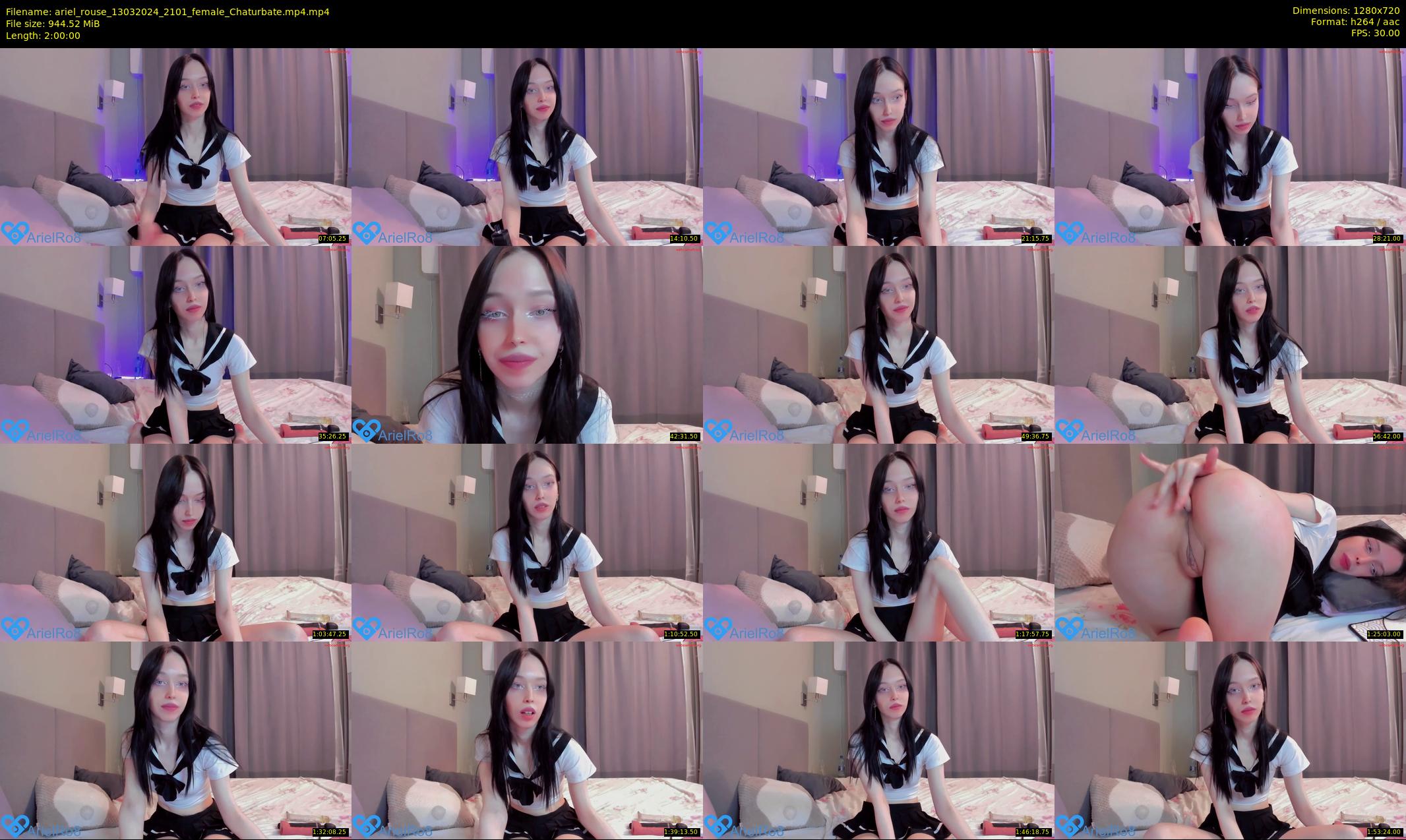 ariel_rouse — 120 minute Chaturbate female cam show recording, 720p, Mar 13, 2024