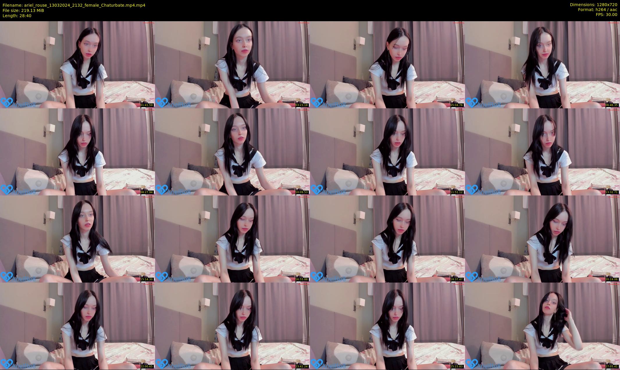 ariel_rouse — 29 minute Chaturbate female cam show recording, 720p, Mar 13, 2024