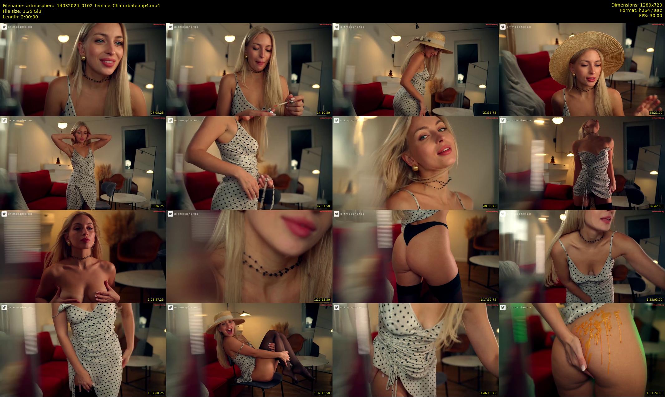 artmosphera — 120 minute Chaturbate female cam show recording, 720p, Mar 14, 2024