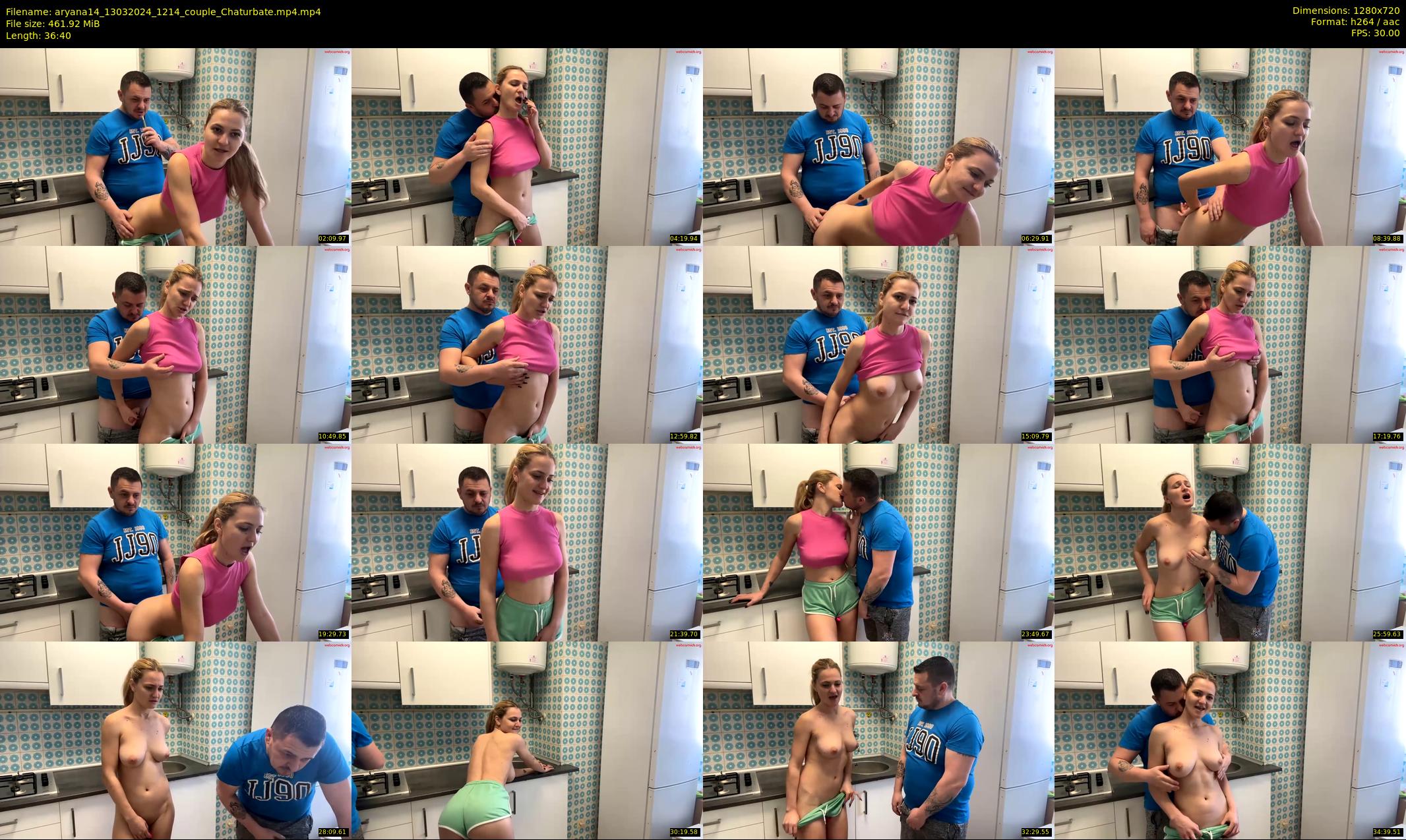 aryana14 — 37 minute Chaturbate couple cam show recording, 720p, Mar 13, 2024