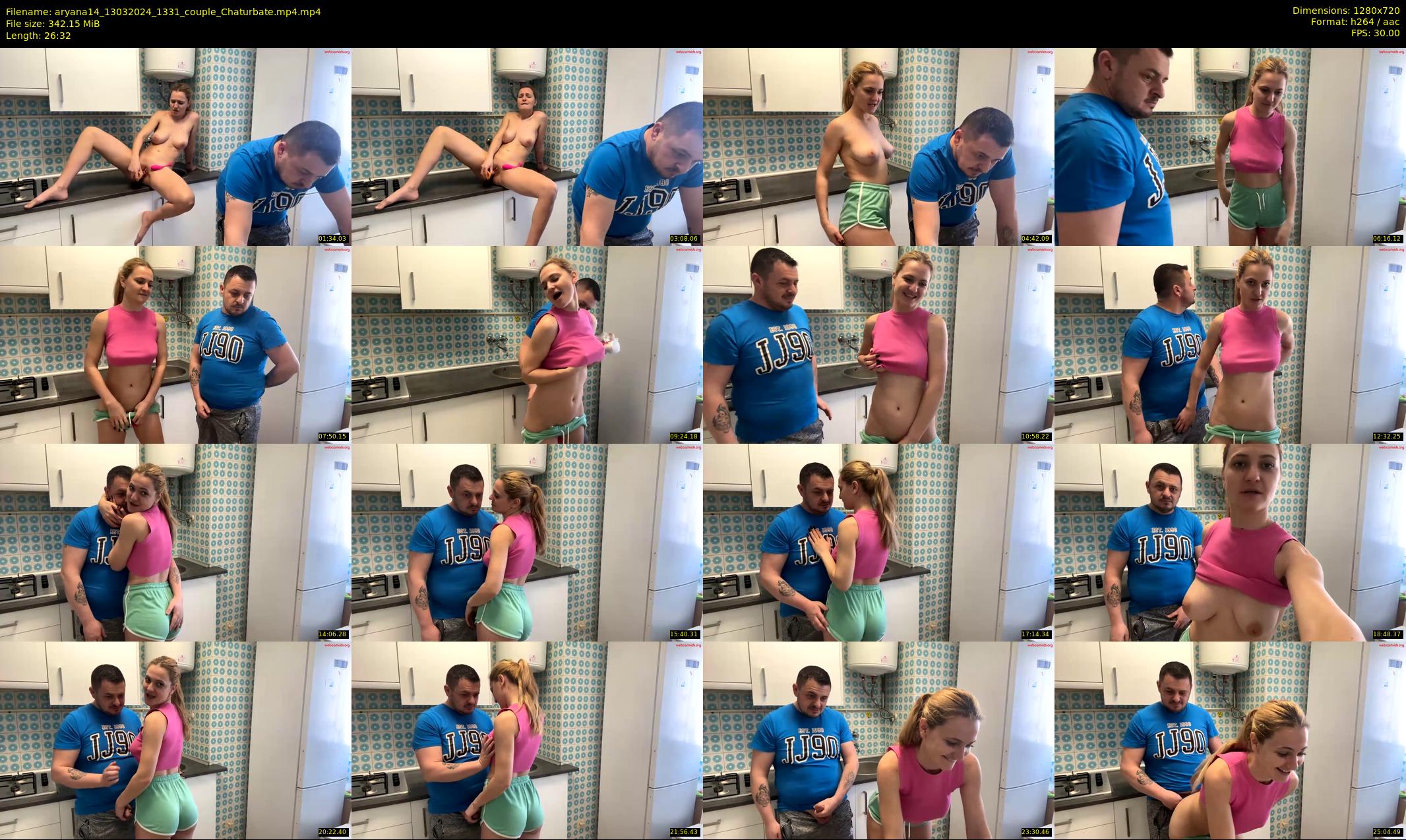 aryana14 — 27 minute Chaturbate couple cam show recording, 720p, Mar 13, 2024