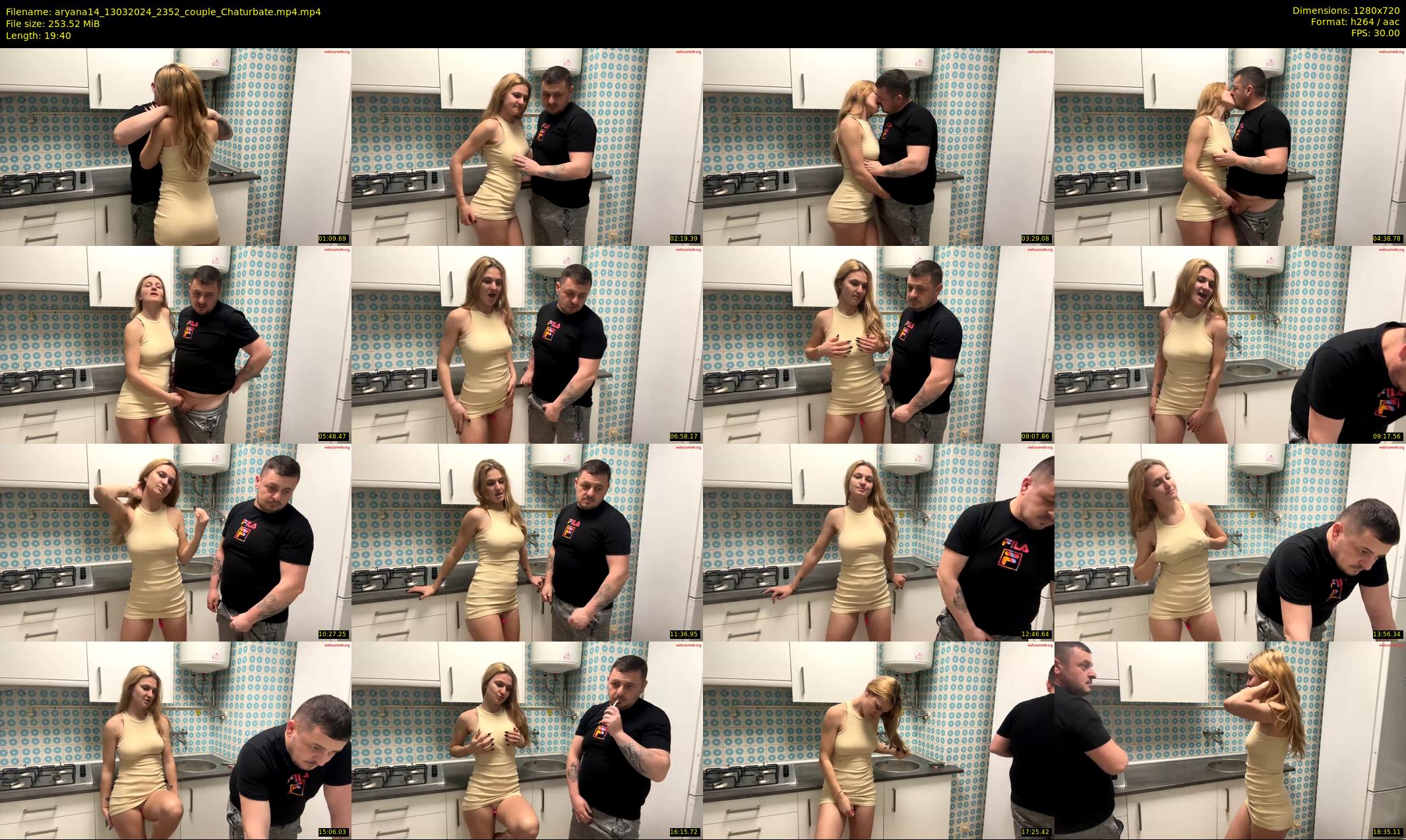 aryana14 — 20 minute Chaturbate couple cam show recording, 720p, Mar 13, 2024