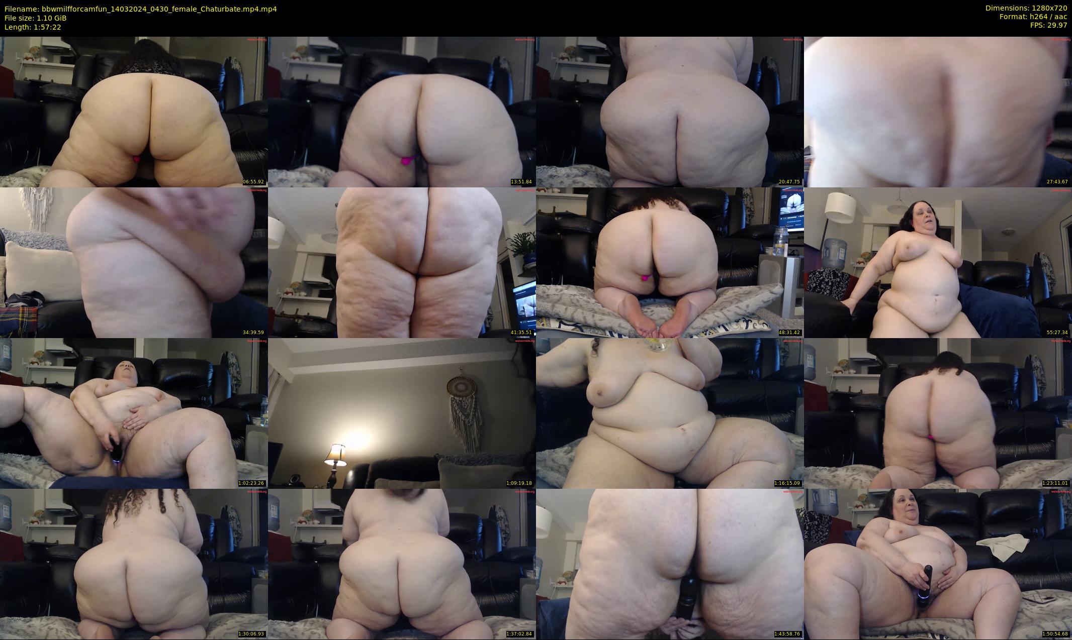 bbwmilfforcamfun — 118 minute Chaturbate female cam show recording, 720p, Mar 14, 2024