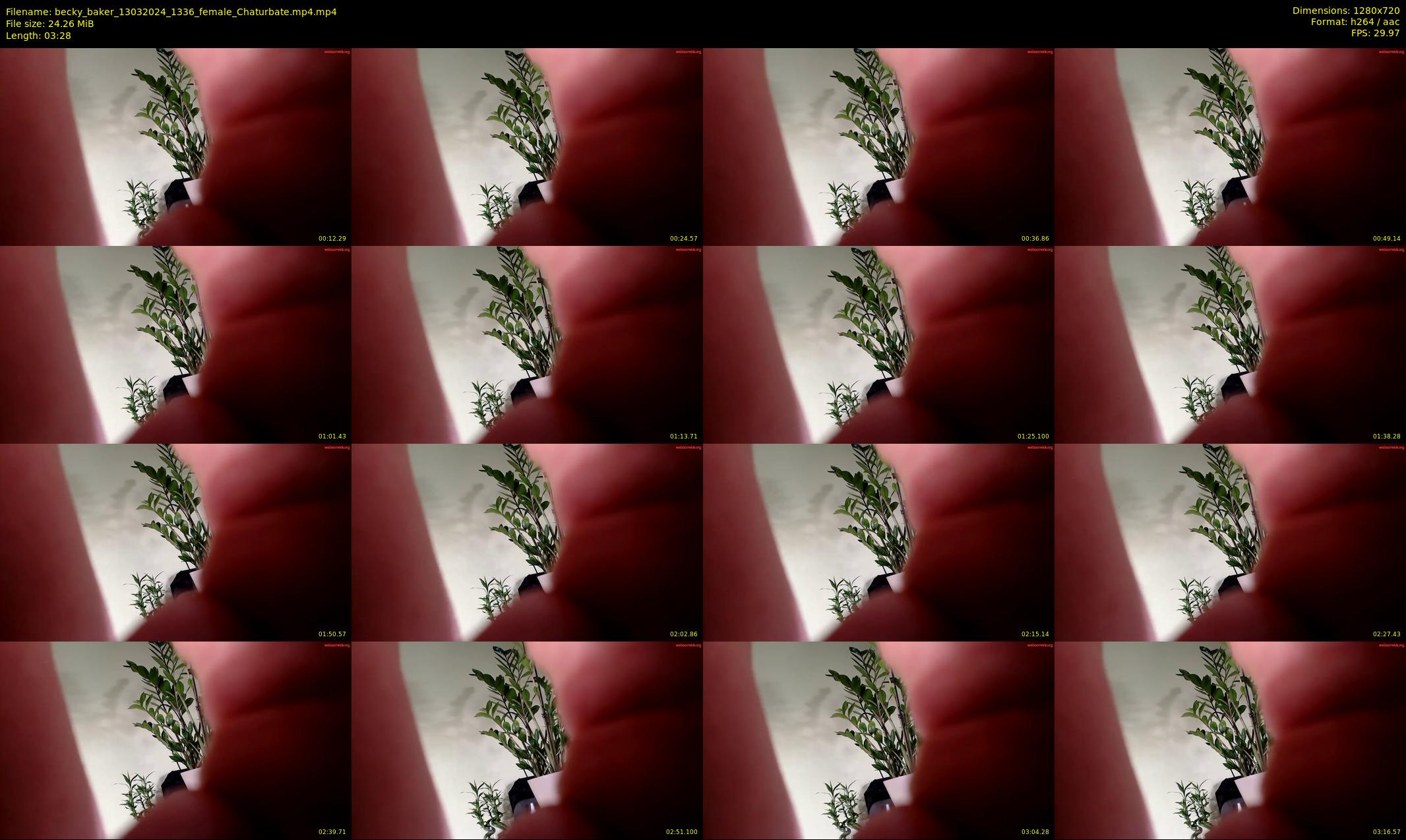 becky_baker — 4 minute Chaturbate female cam show recording, 720p, Mar 13, 2024