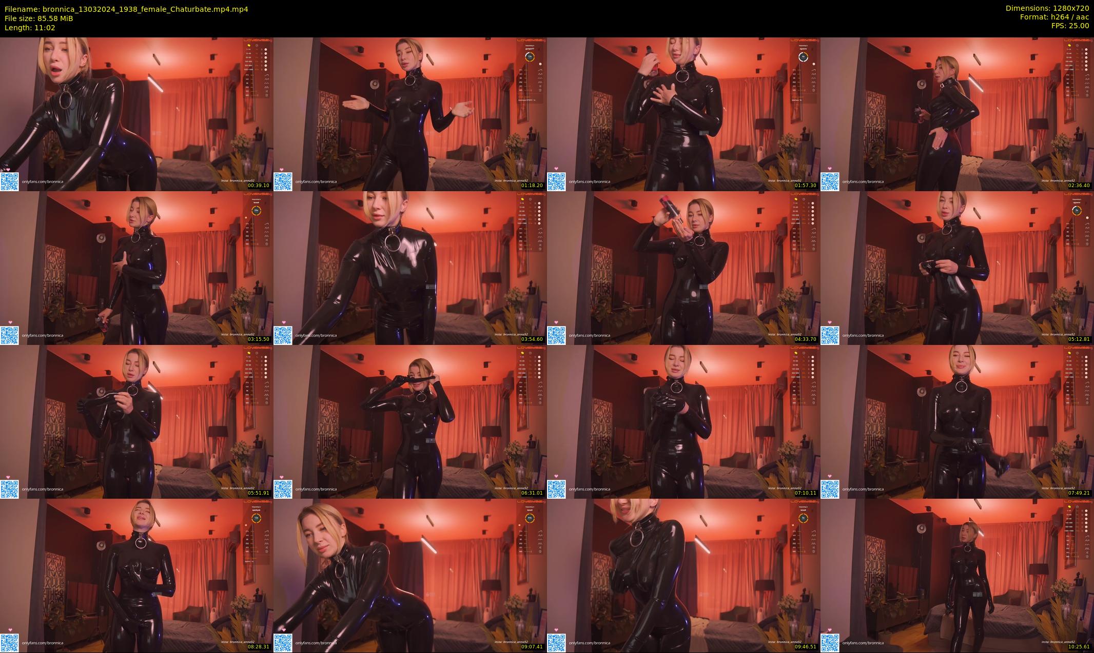 bronnica — 12 minute Chaturbate female cam show recording, 720p, Mar 13, 2024