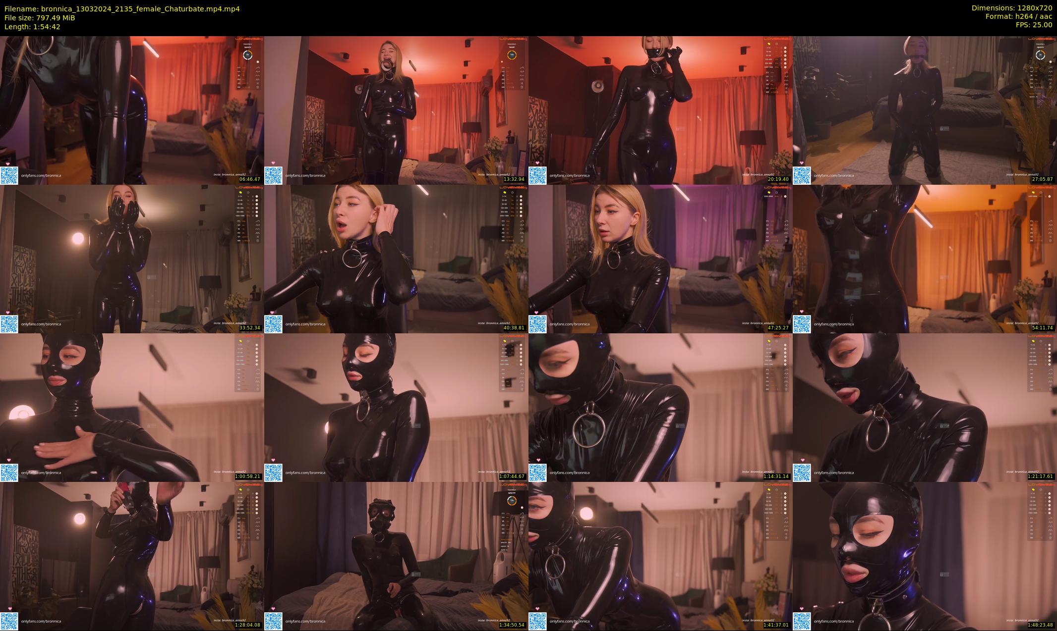 bronnica — 115 minute Chaturbate female cam show recording, 720p, Mar 13, 2024