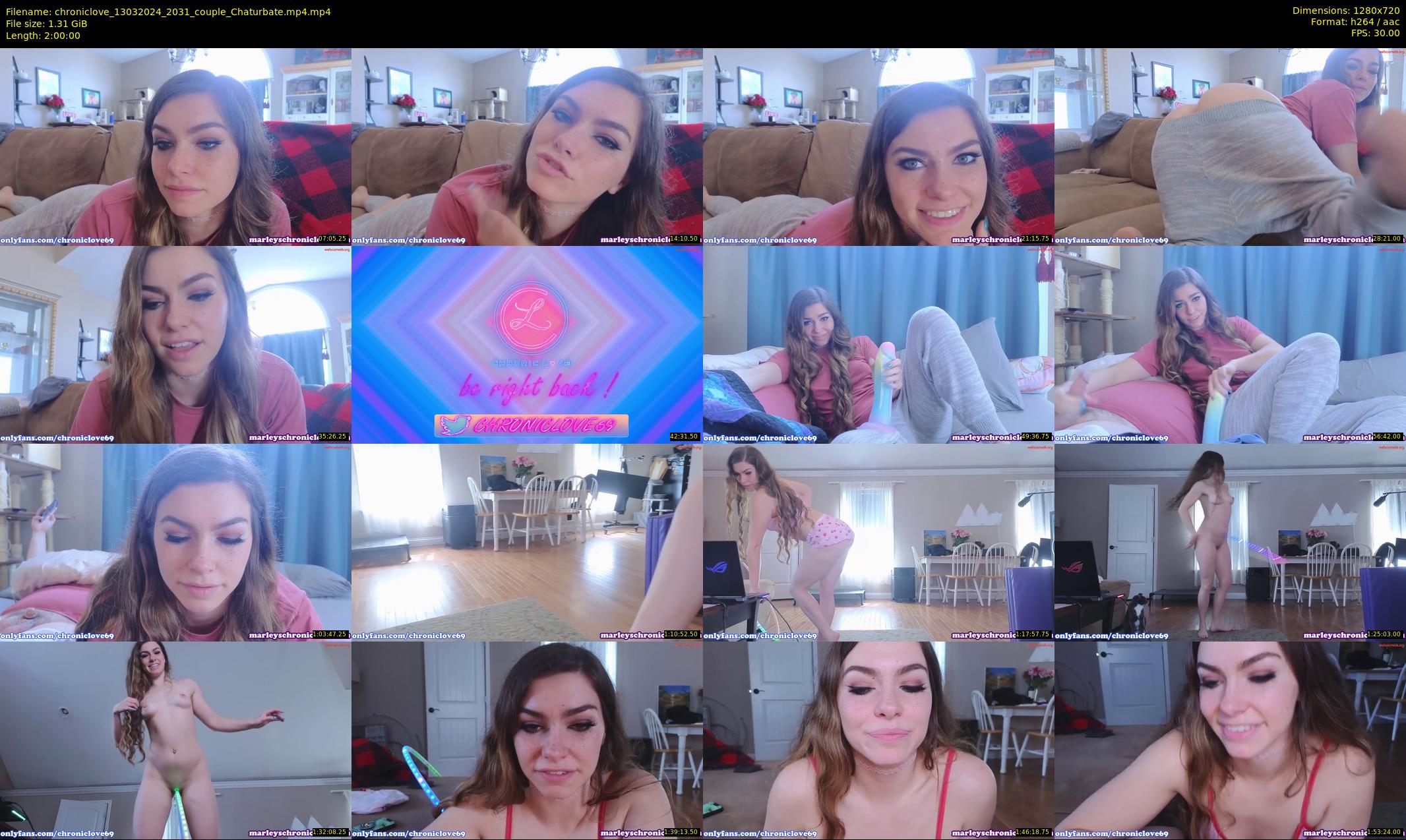 chroniclove — 120 minute Chaturbate female cam show recording, 720p, Mar 13, 2024