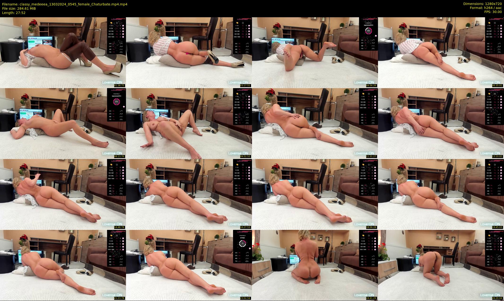 classy_medeeea — 28 minute Chaturbate female cam show recording, 720p, Mar 13, 2024