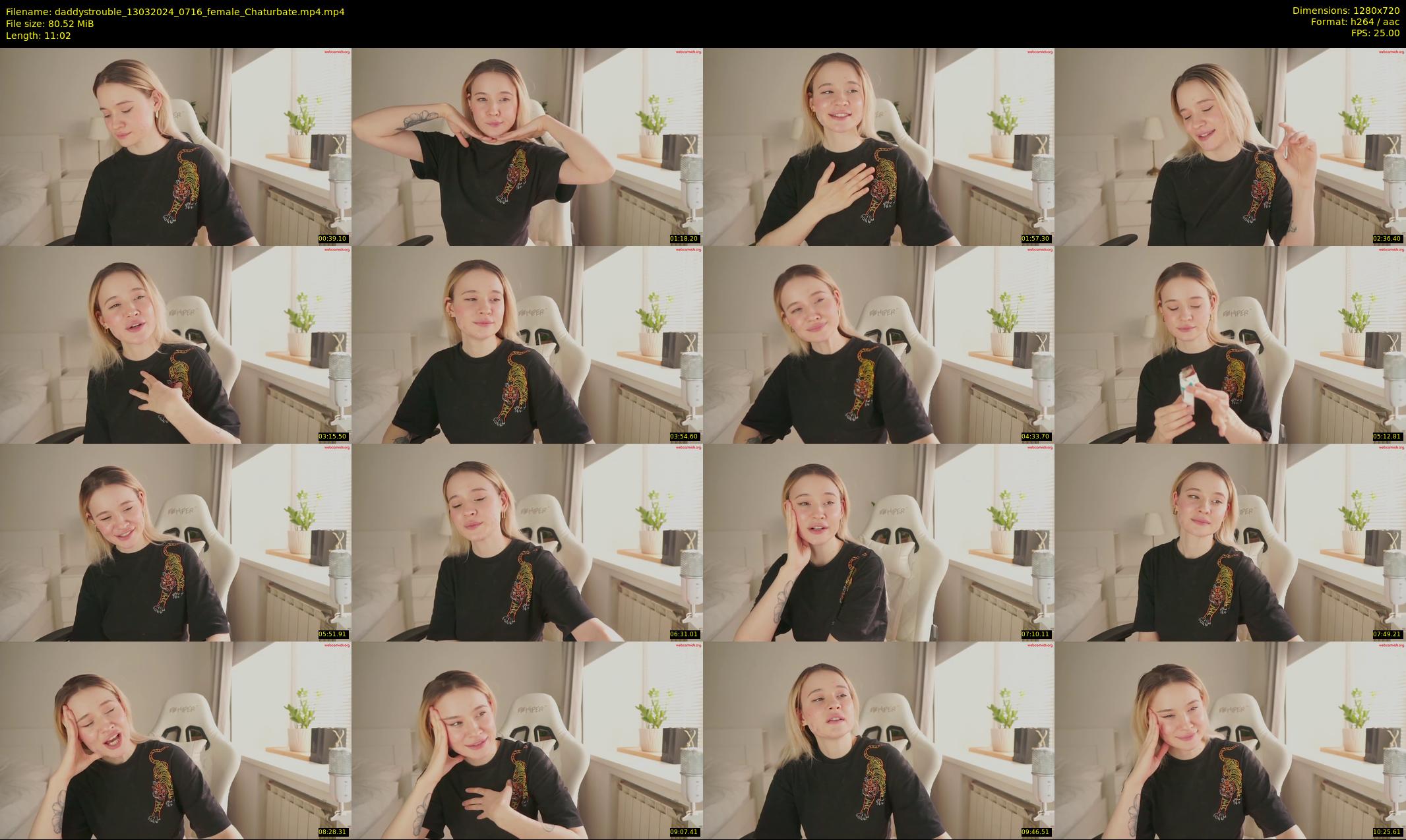 daddystrouble — 12 minute Chaturbate female cam show recording, 720p, Mar 13, 2024