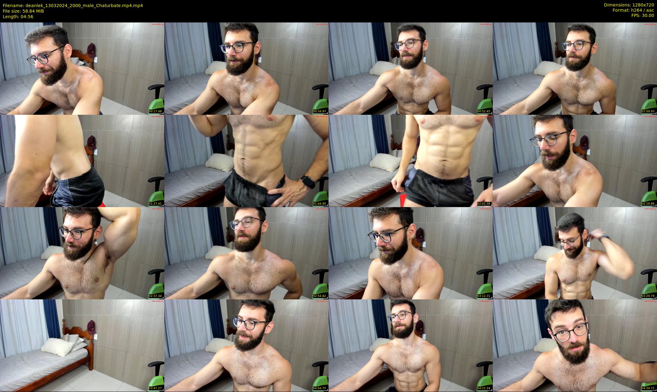 deanlek — 5 minute Chaturbate male cam show recording, 720p, Mar 13, 2024