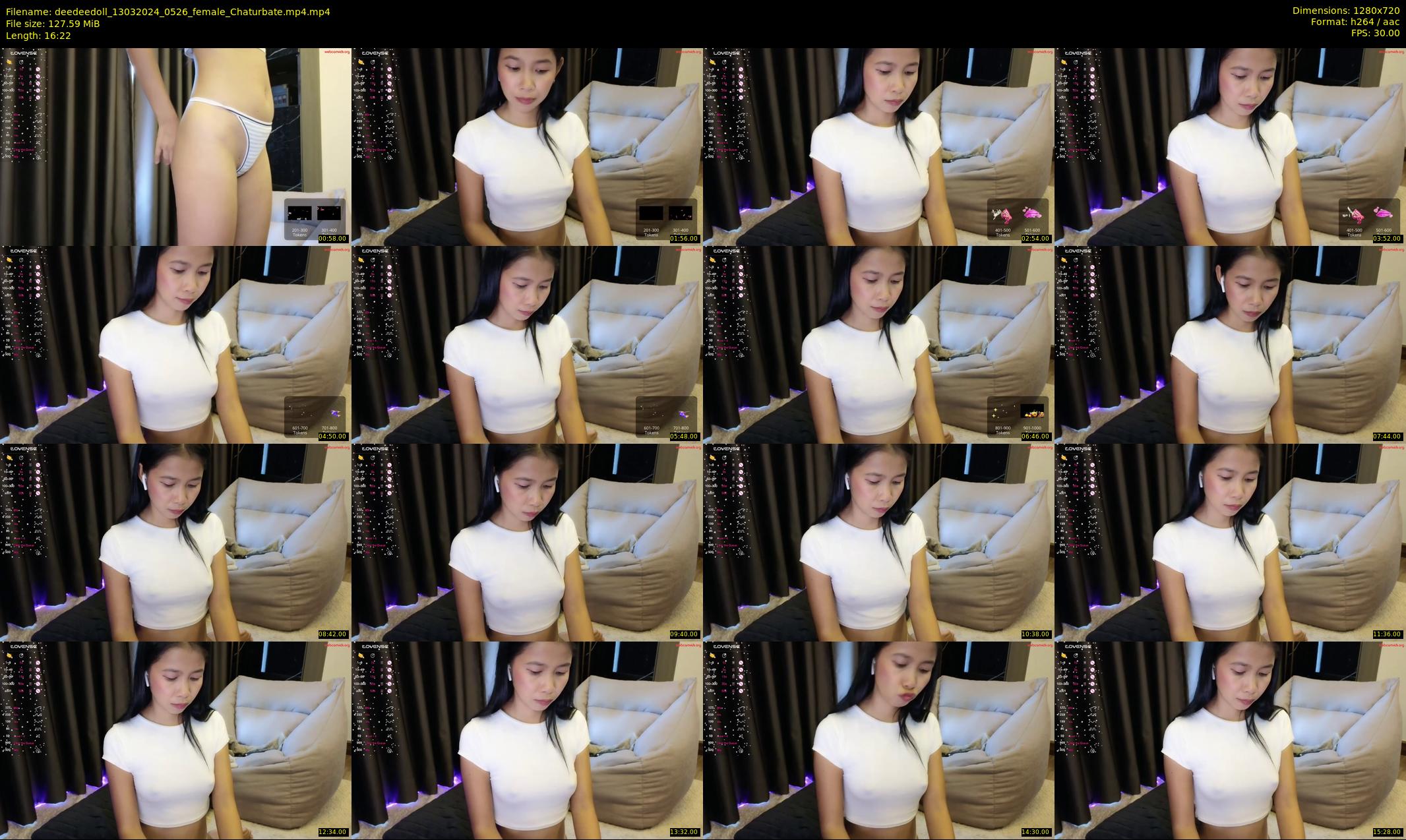 deedeedoll — 17 minute Chaturbate female cam show recording, 720p, Mar 13, 2024
