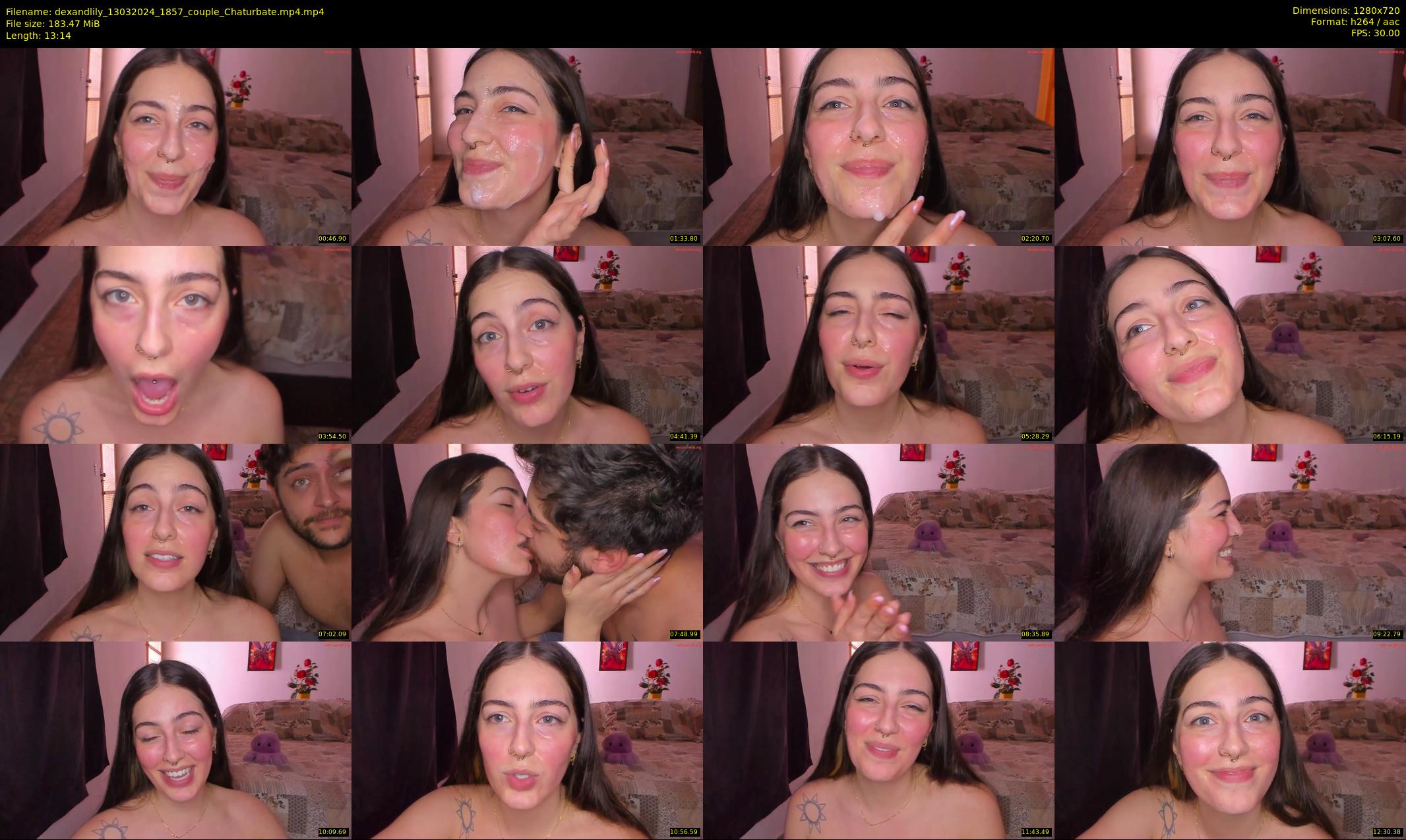 dexandlily — 14 minute Chaturbate couple cam show recording, 720p, Mar 13, 2024