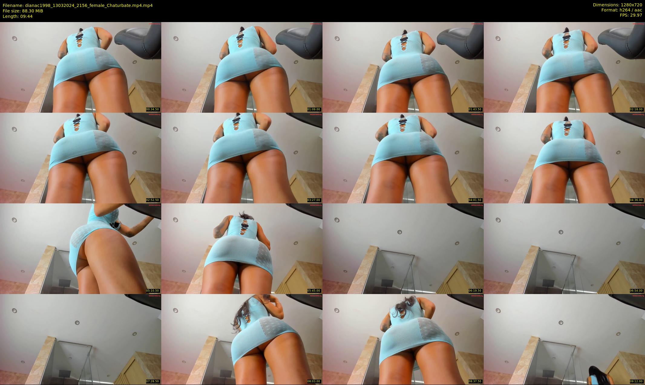dianac1998 — 10 minute Chaturbate female cam show recording, 720p, Mar 13, 2024
