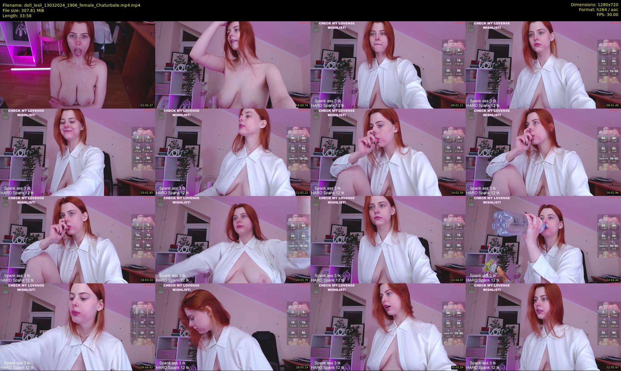 doll_lesli — 34 minute Chaturbate female cam show recording, 720p, Mar 13, 2024