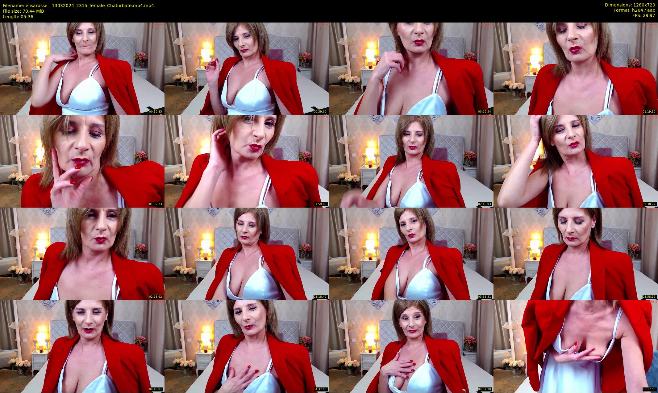 elisarosse_ — 6 minute Chaturbate female cam show recording, 720p, Mar 13, 2024