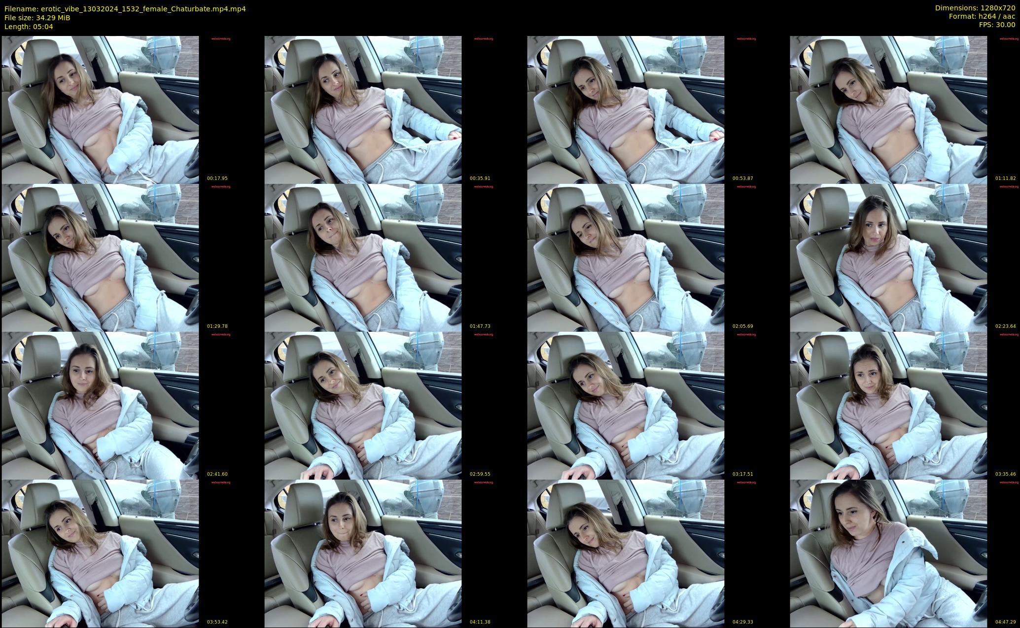erotic_vibe — 6 minute Chaturbate female cam show recording, 720p, Mar 13, 2024