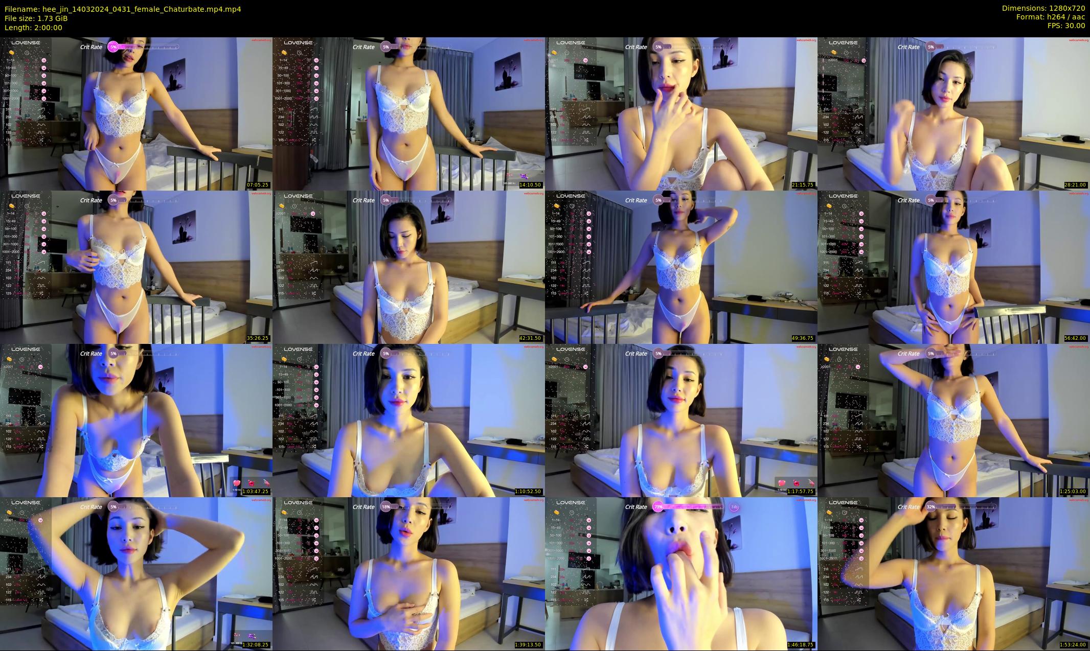 hee_jin — 120 minute Chaturbate female cam show recording, 720p, Mar 14, 2024
