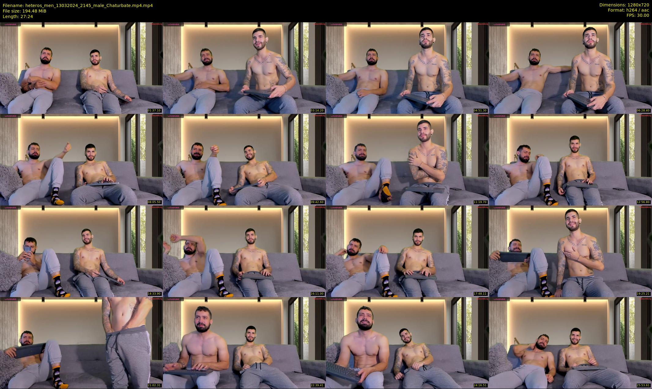 heteros_men — 28 minute Chaturbate male cam show recording, 720p, Mar 13, 2024