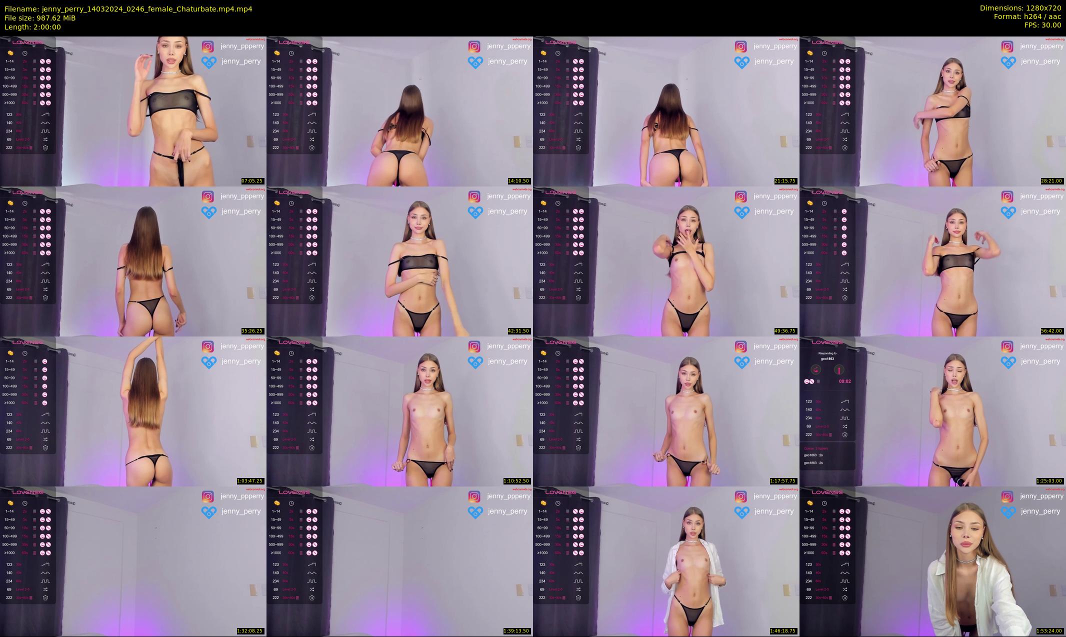 jenny_perry — 120 minute Chaturbate female cam show recording, 720p, Mar 14, 2024